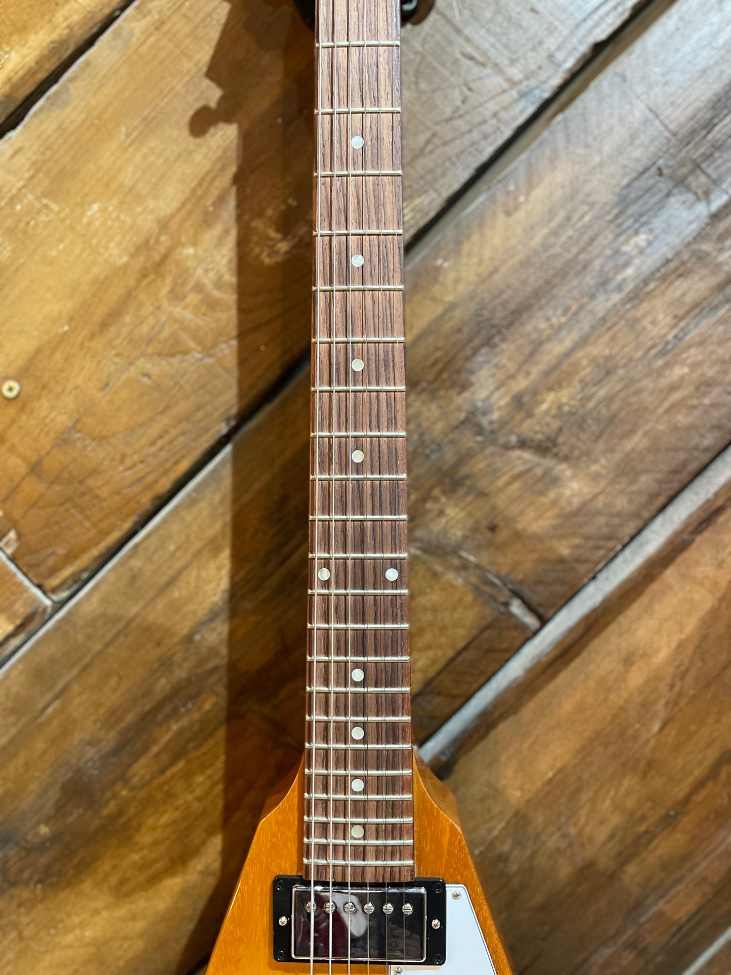 S/H 2019 Gibson USA Flying V, Antique Natural