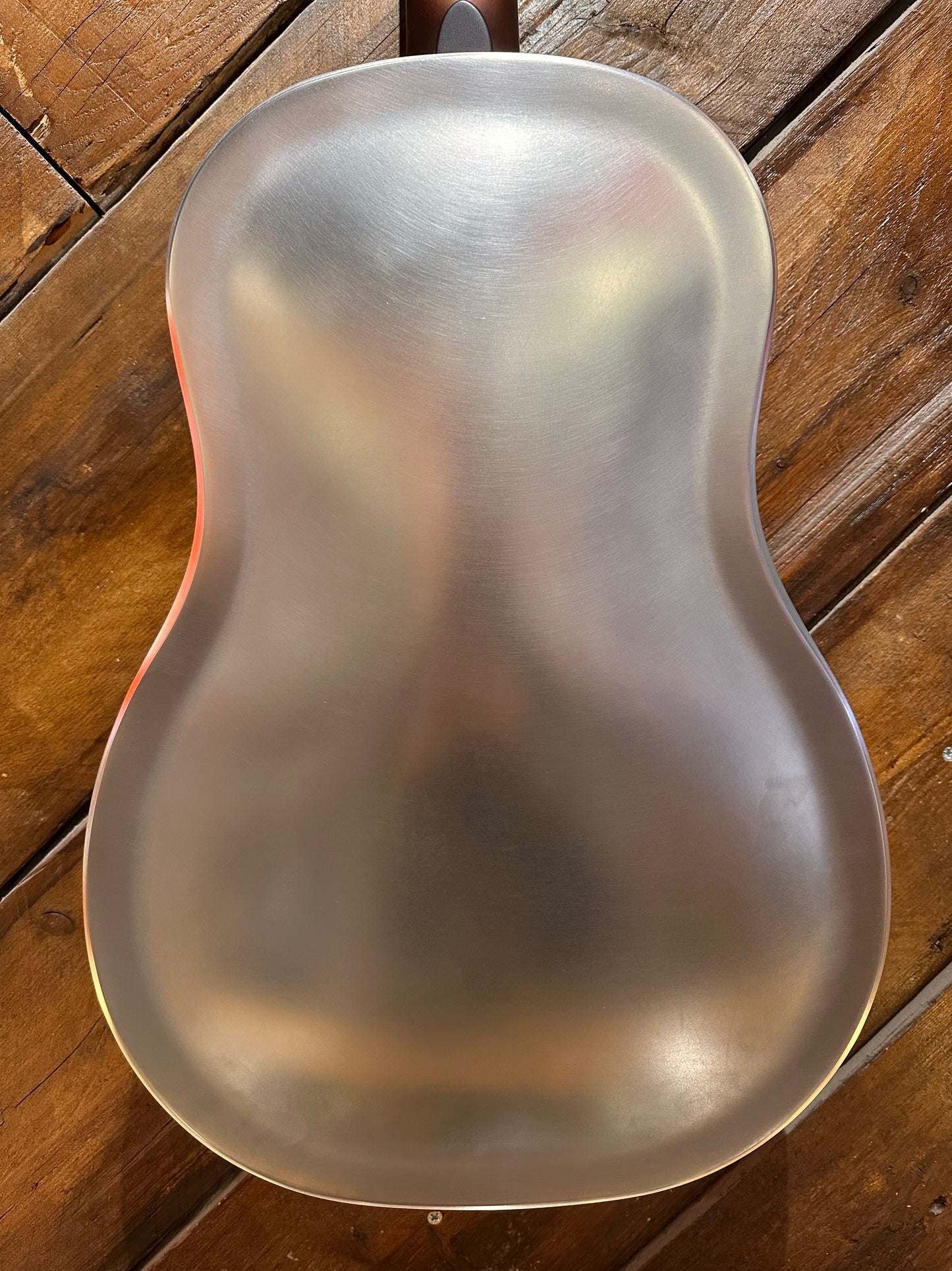 National RAW Series 12 Fret Single Cone Resonator, Steel NEW