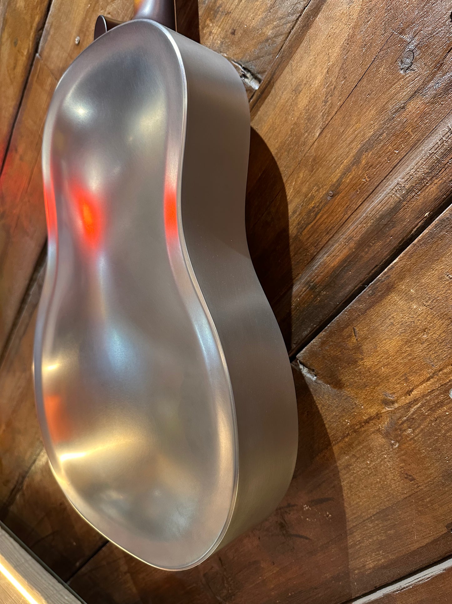 National RAW Series 12 Fret Single Cone Resonator, Steel NEW