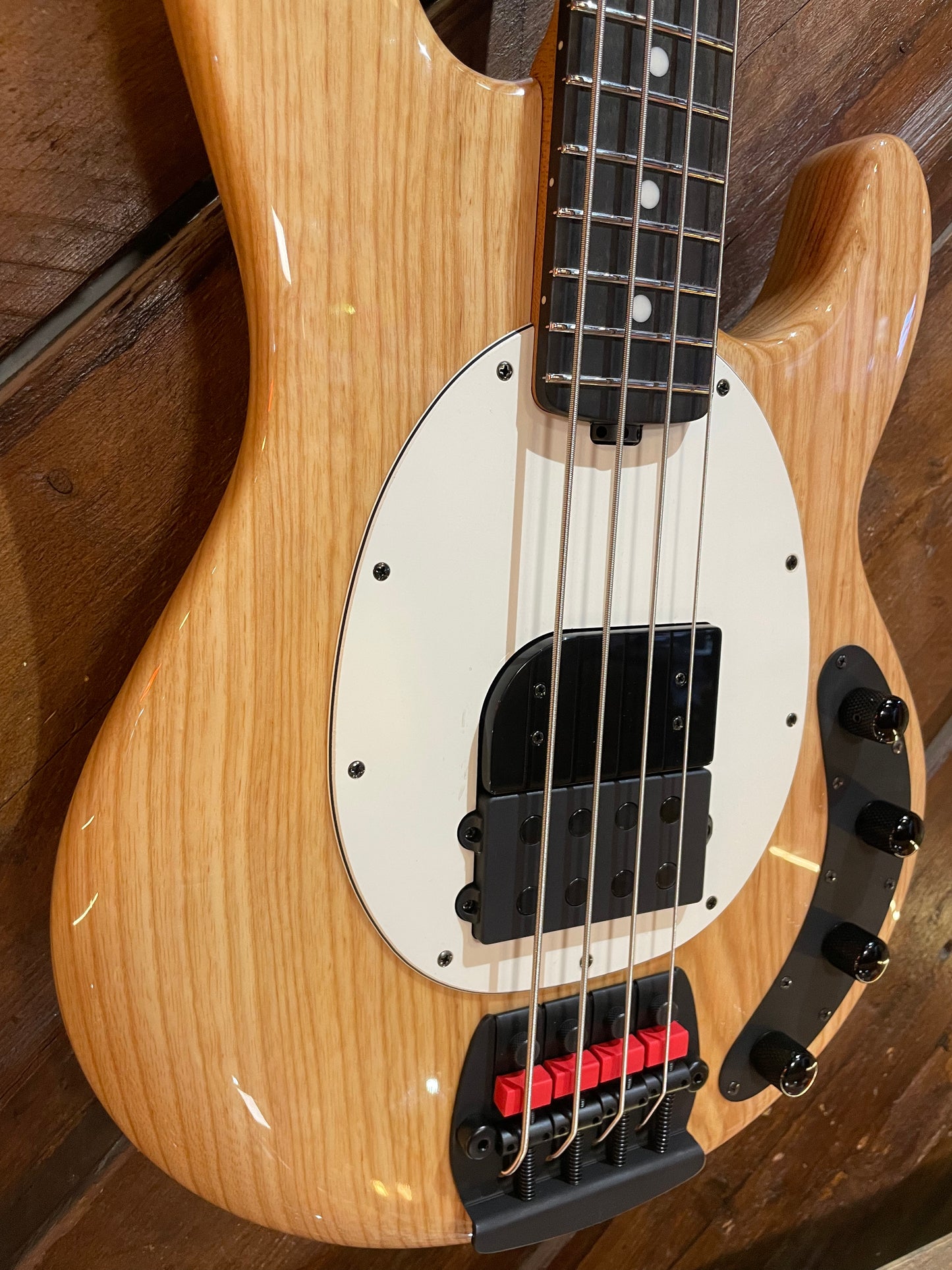 Music Man Tim Commerford Signature Active StingRay 4, Natural Gloss NEW