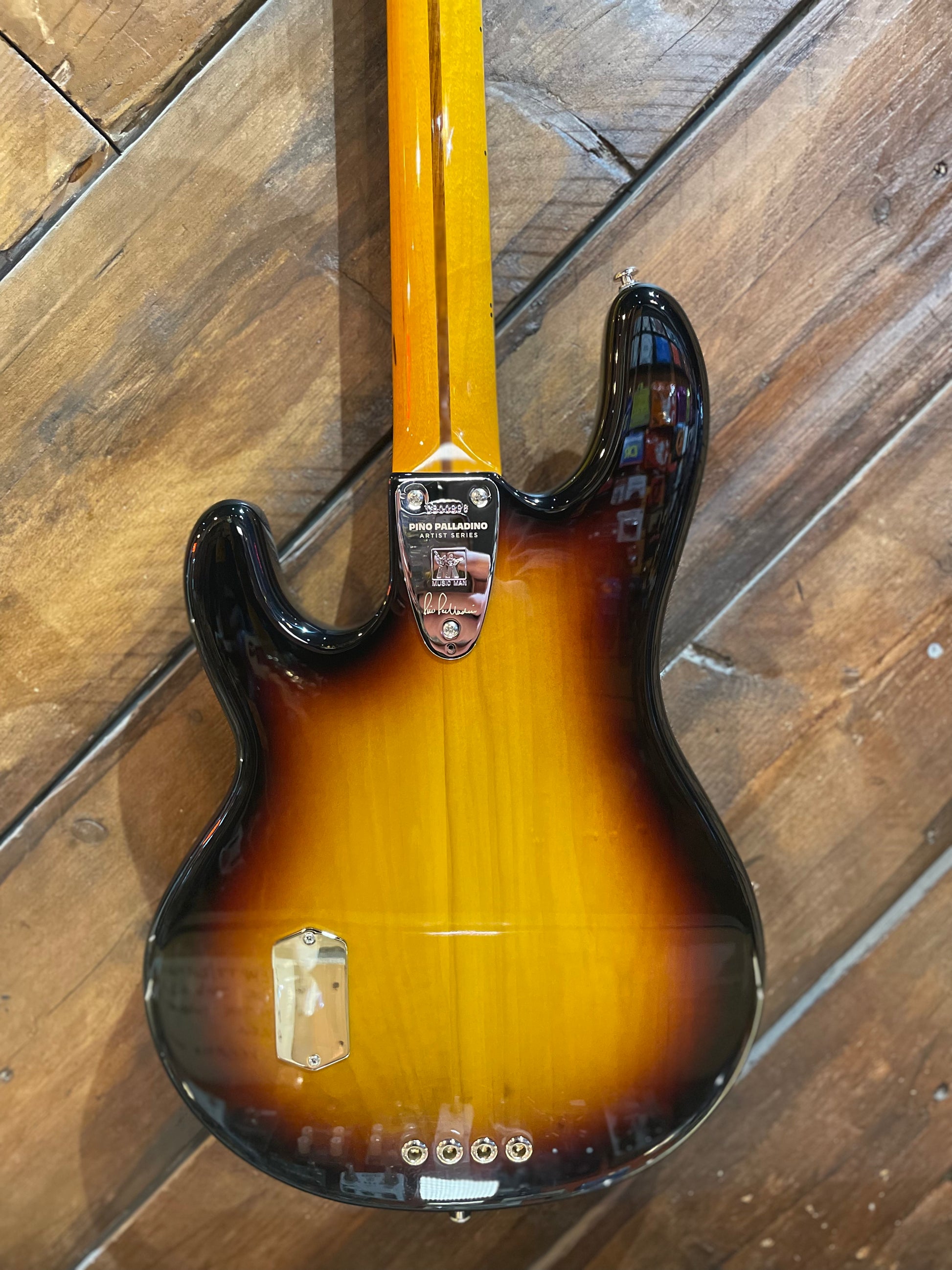 Music Man Pino Palladino Icon Signature Fretless StingRay 4, Vintage Sunburst NEW