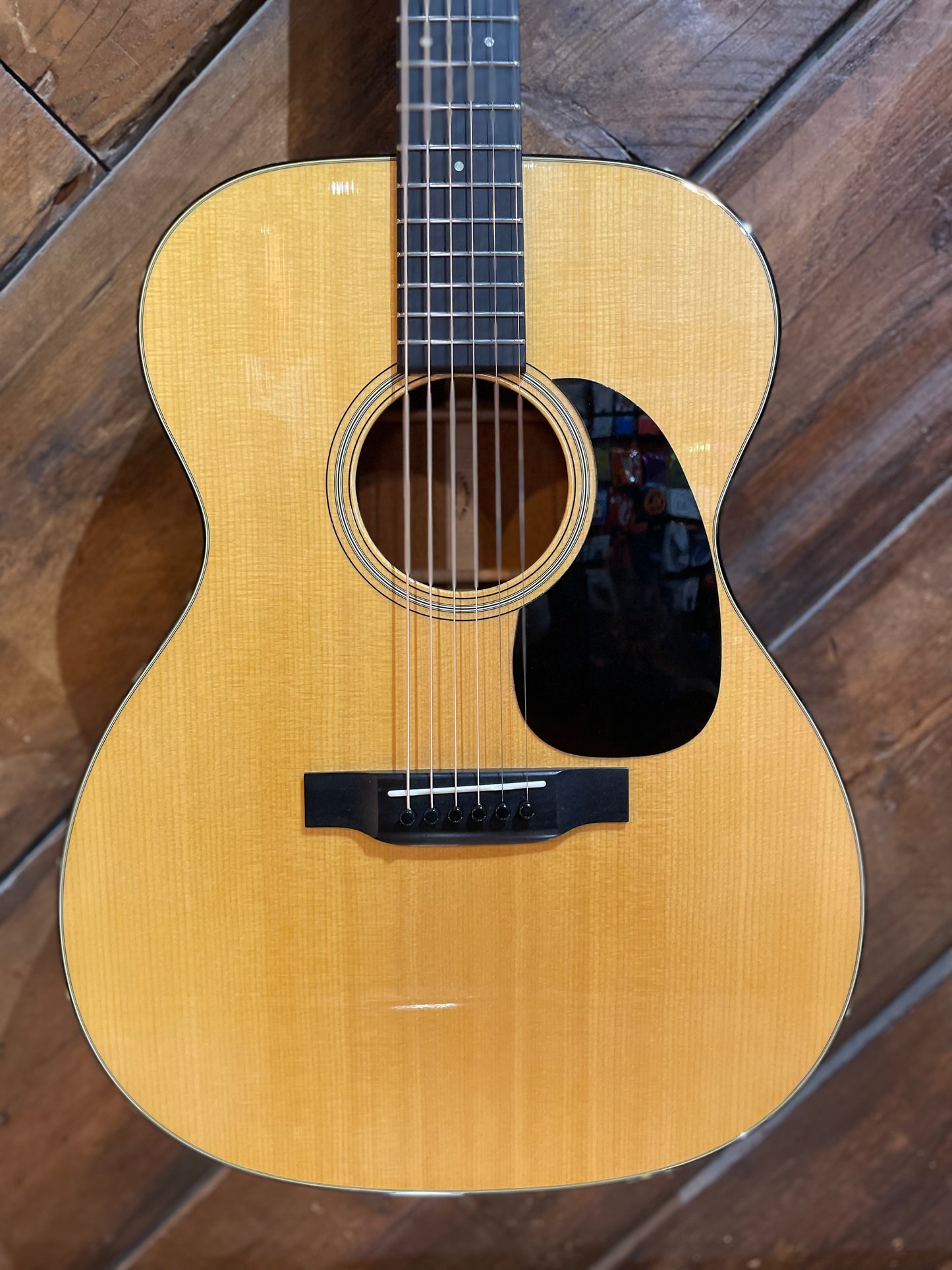 S/H 2021 Martin 000-18 Acoustic Guitar, Natural