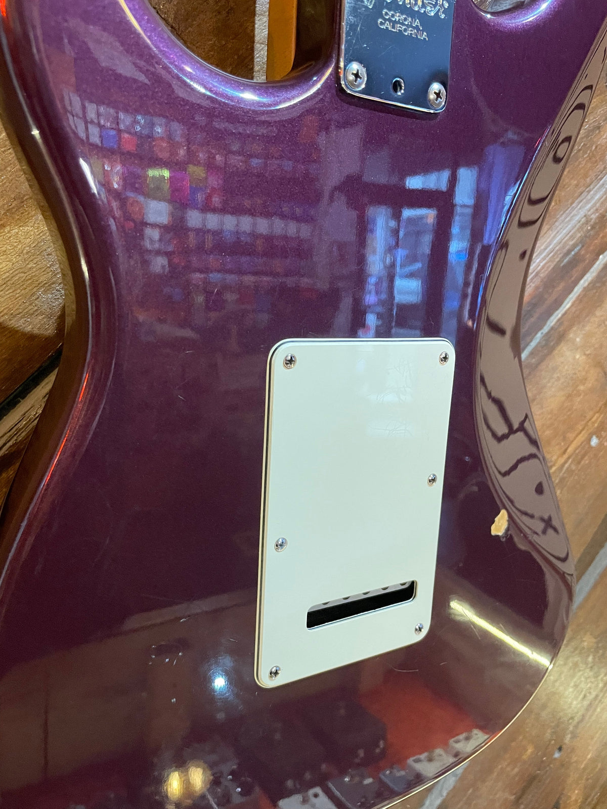 S/H 1999 Fender American Standard Stratocaster, Plum Purple Metallic