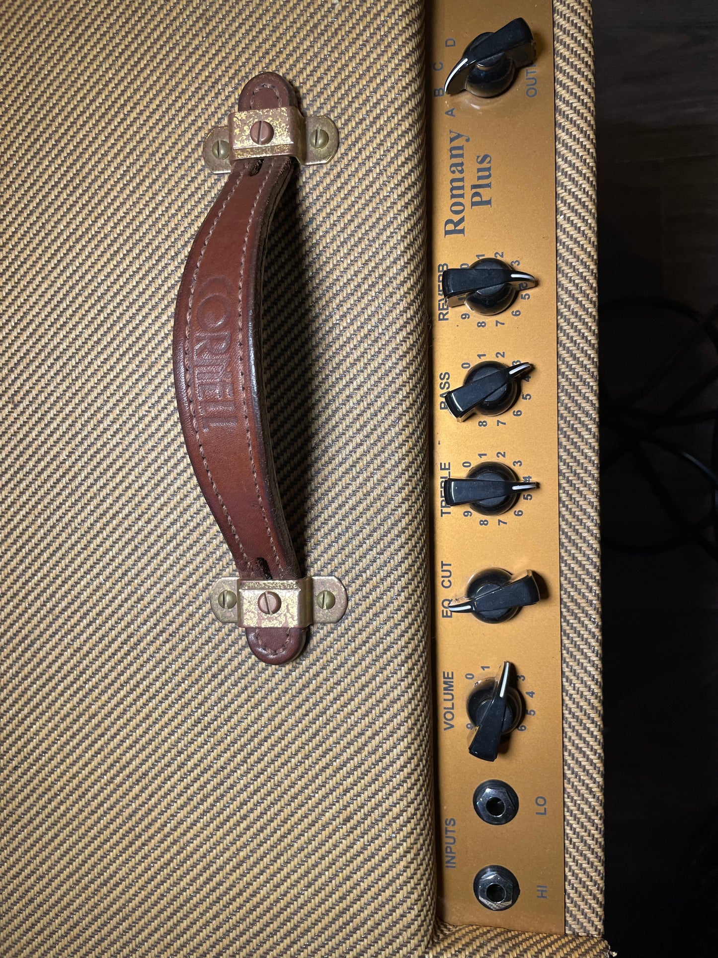 S/H Cornell Romany Plus 10 Watt Valve Combo Amplifier w/ 12" Speaker, Tweed