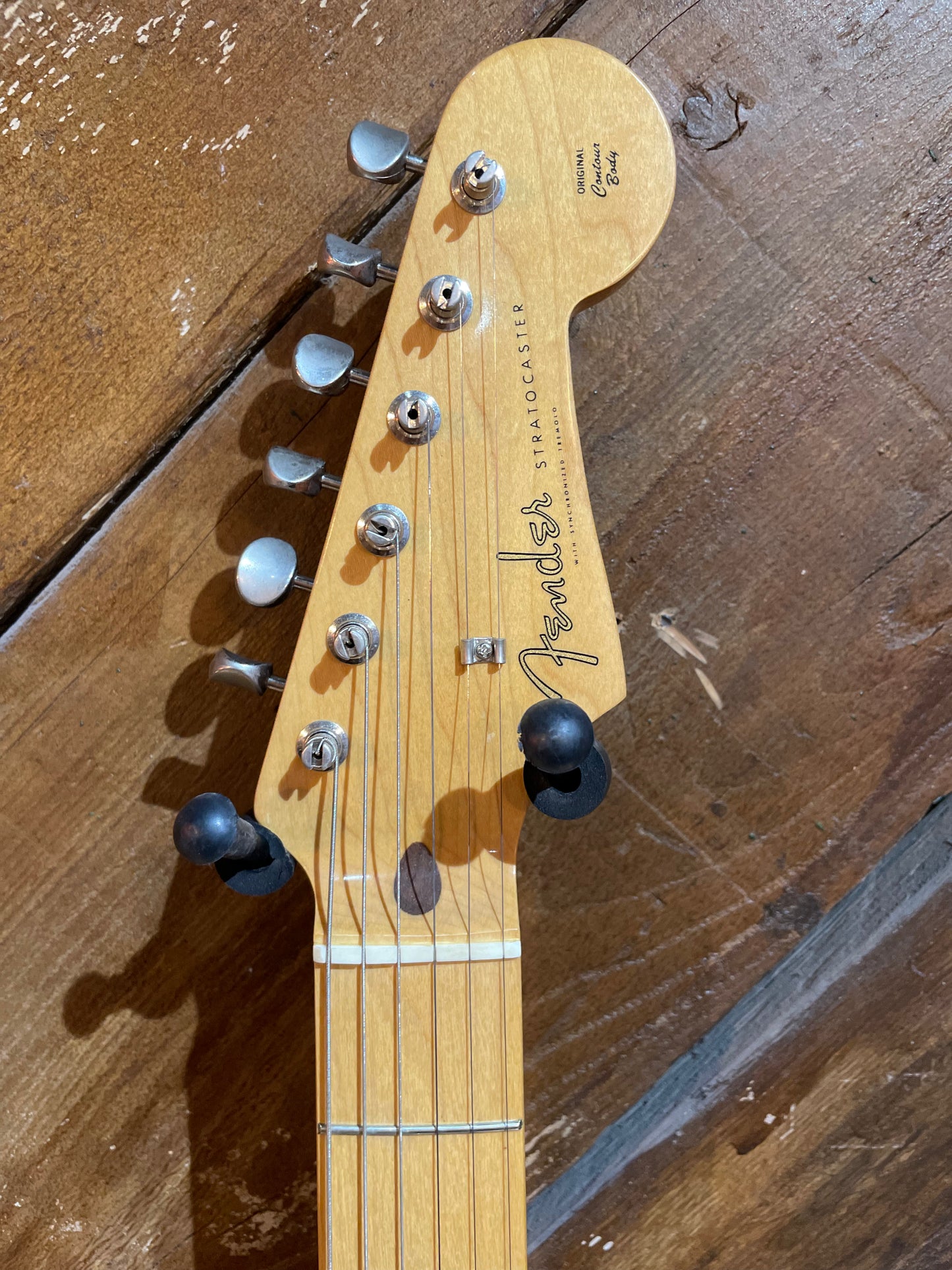 S/H 1987 Fender MIJ Stratocaster, Olympic White