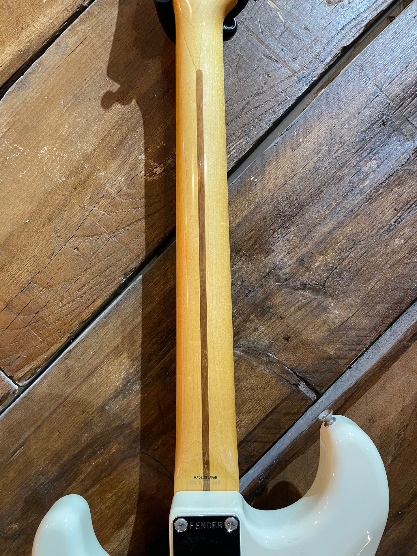 S/H 1987 Fender MIJ Stratocaster, Olympic White