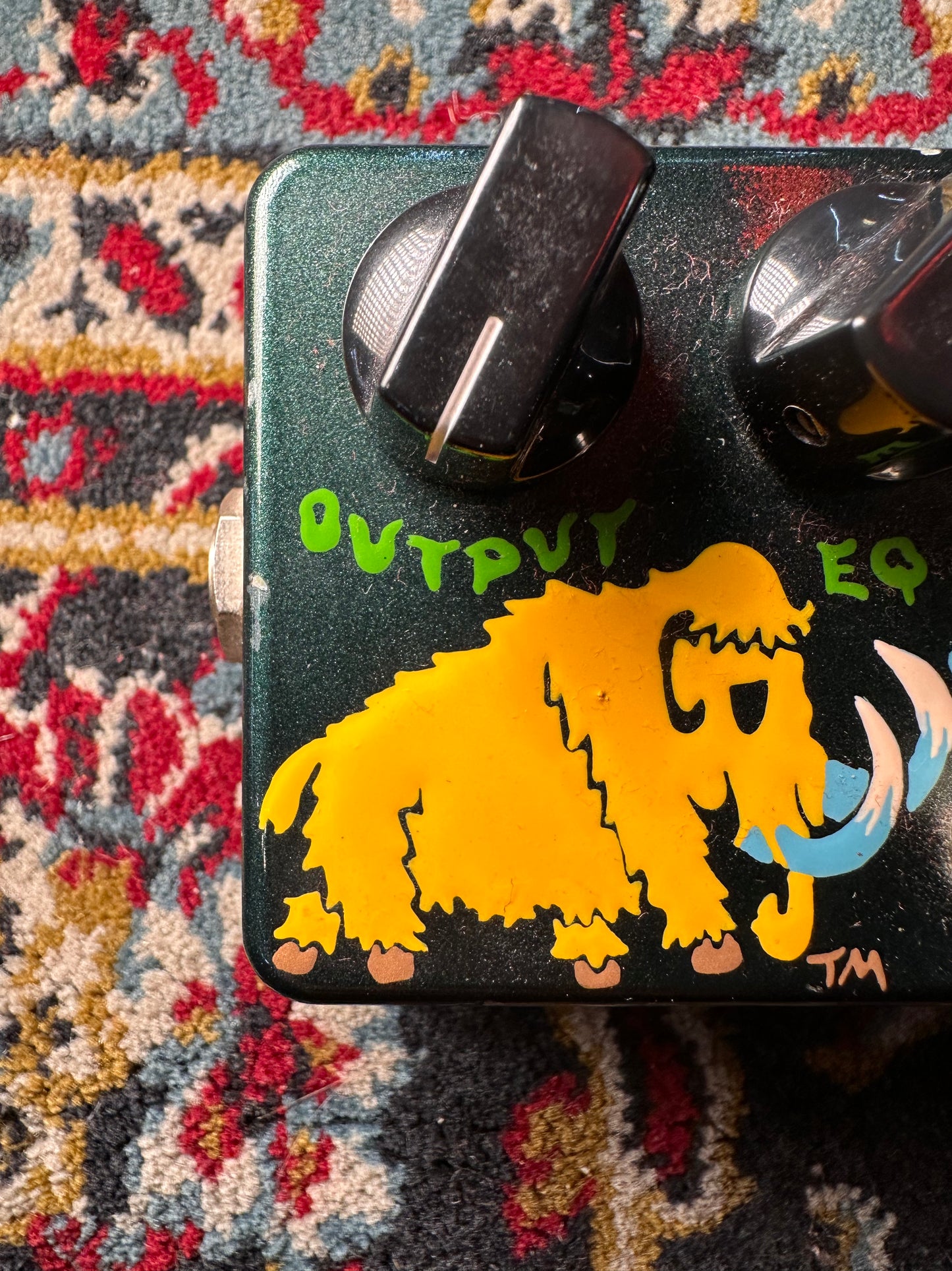 S/H ZVEX Woolly Mammoth, Hand Painted Fuzz Pedal