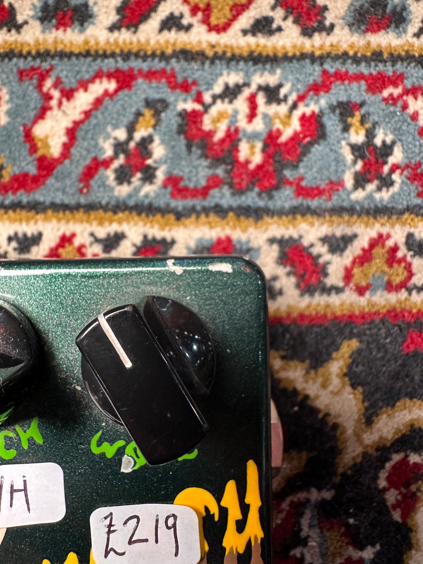 S/H ZVEX Woolly Mammoth, Hand Painted Fuzz Pedal