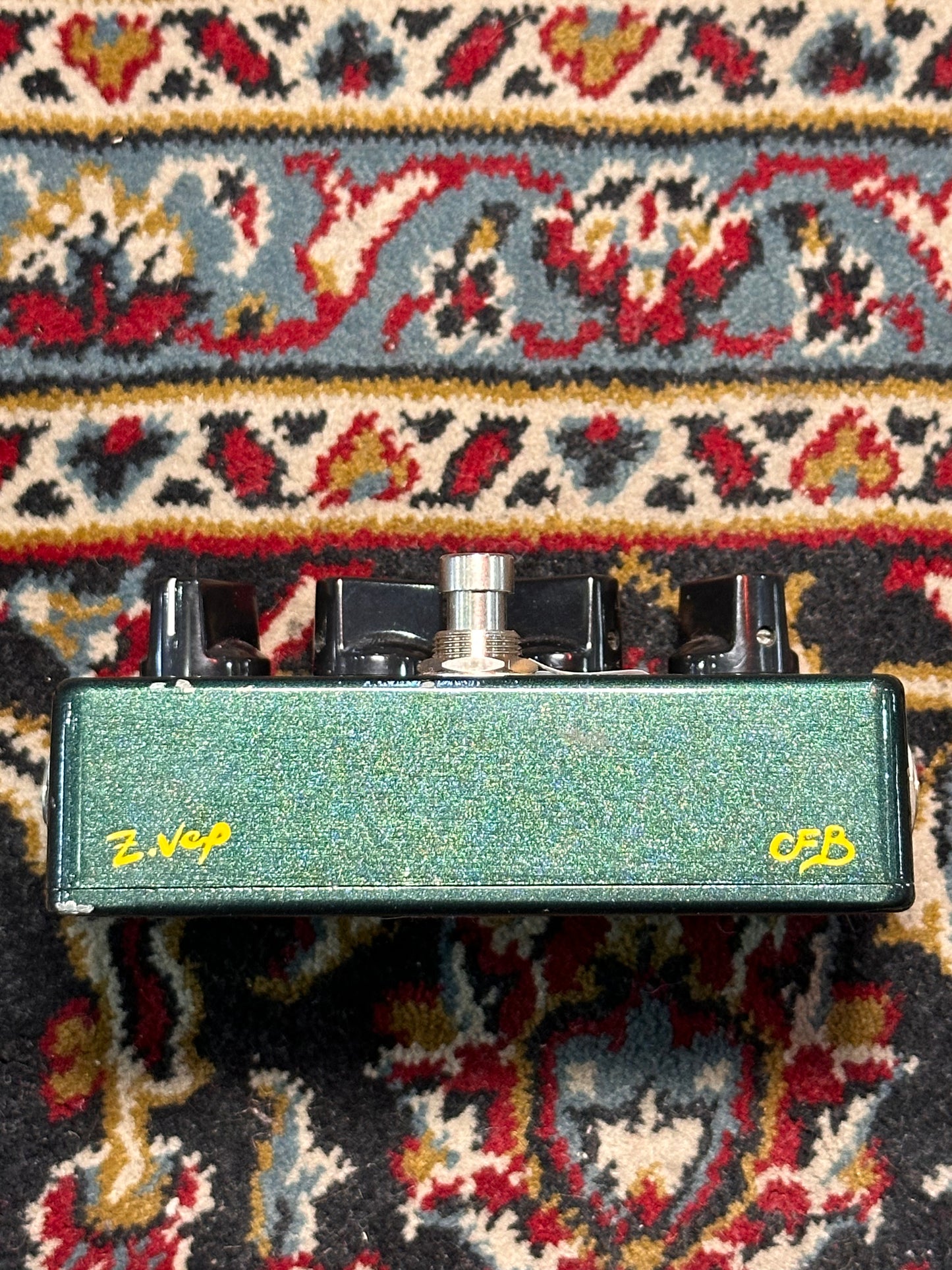 S/H ZVEX Woolly Mammoth, Hand Painted Fuzz Pedal