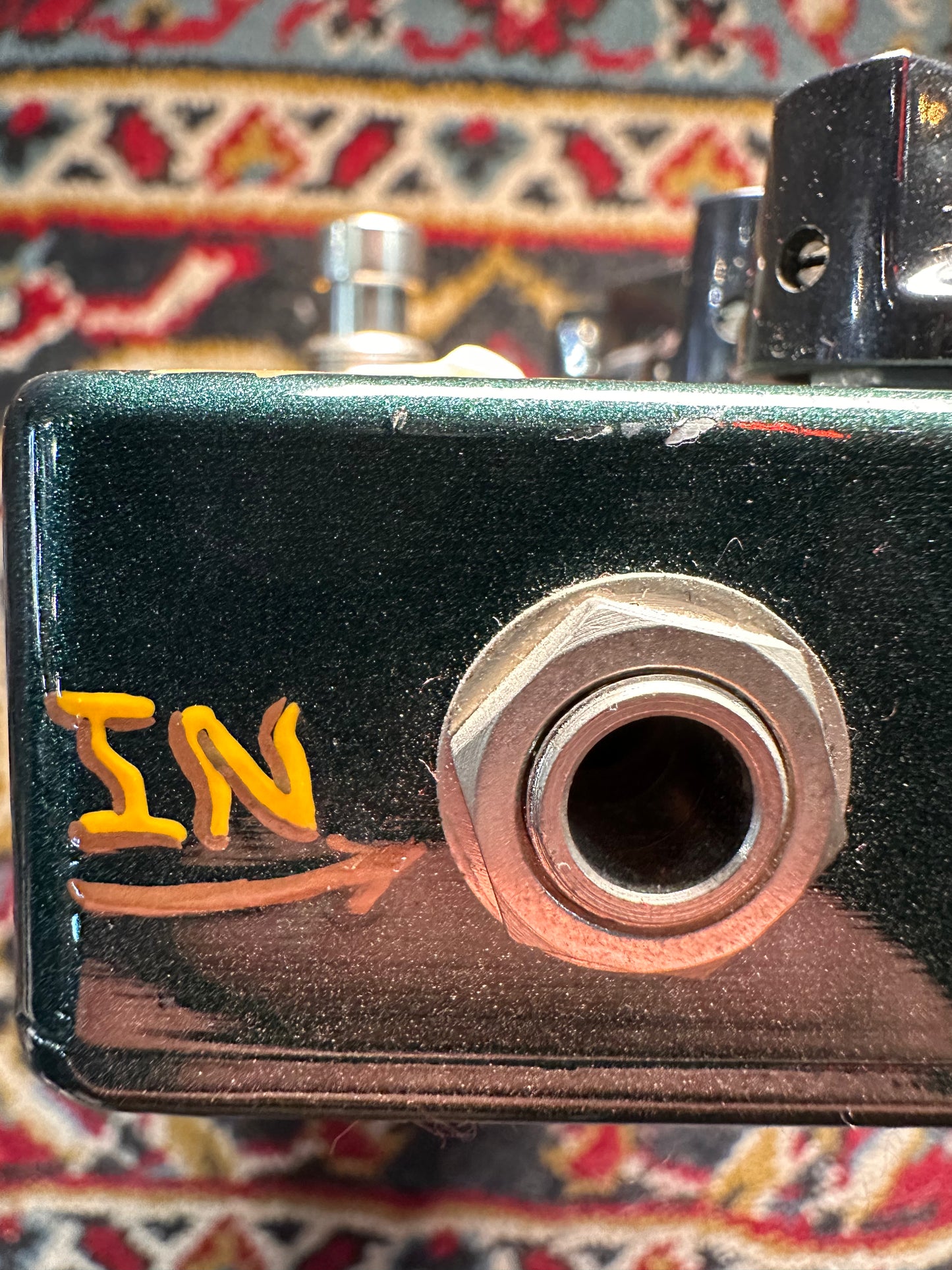 S/H ZVEX Woolly Mammoth, Hand Painted Fuzz Pedal