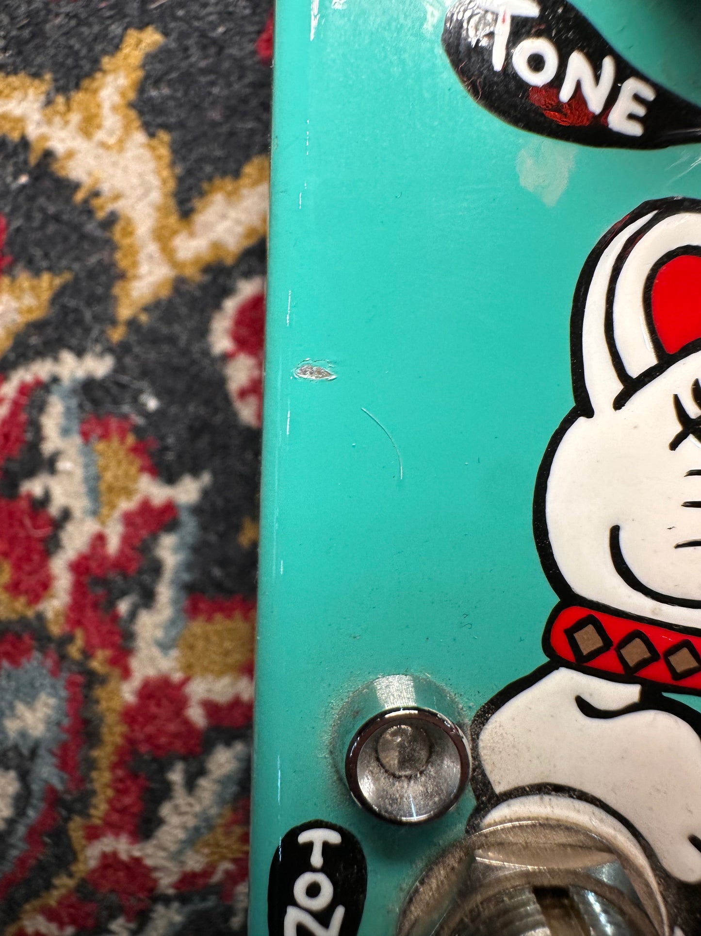 S/H ZVEX Fuzz Factory 7, Hand Painted Fuzz Pedal