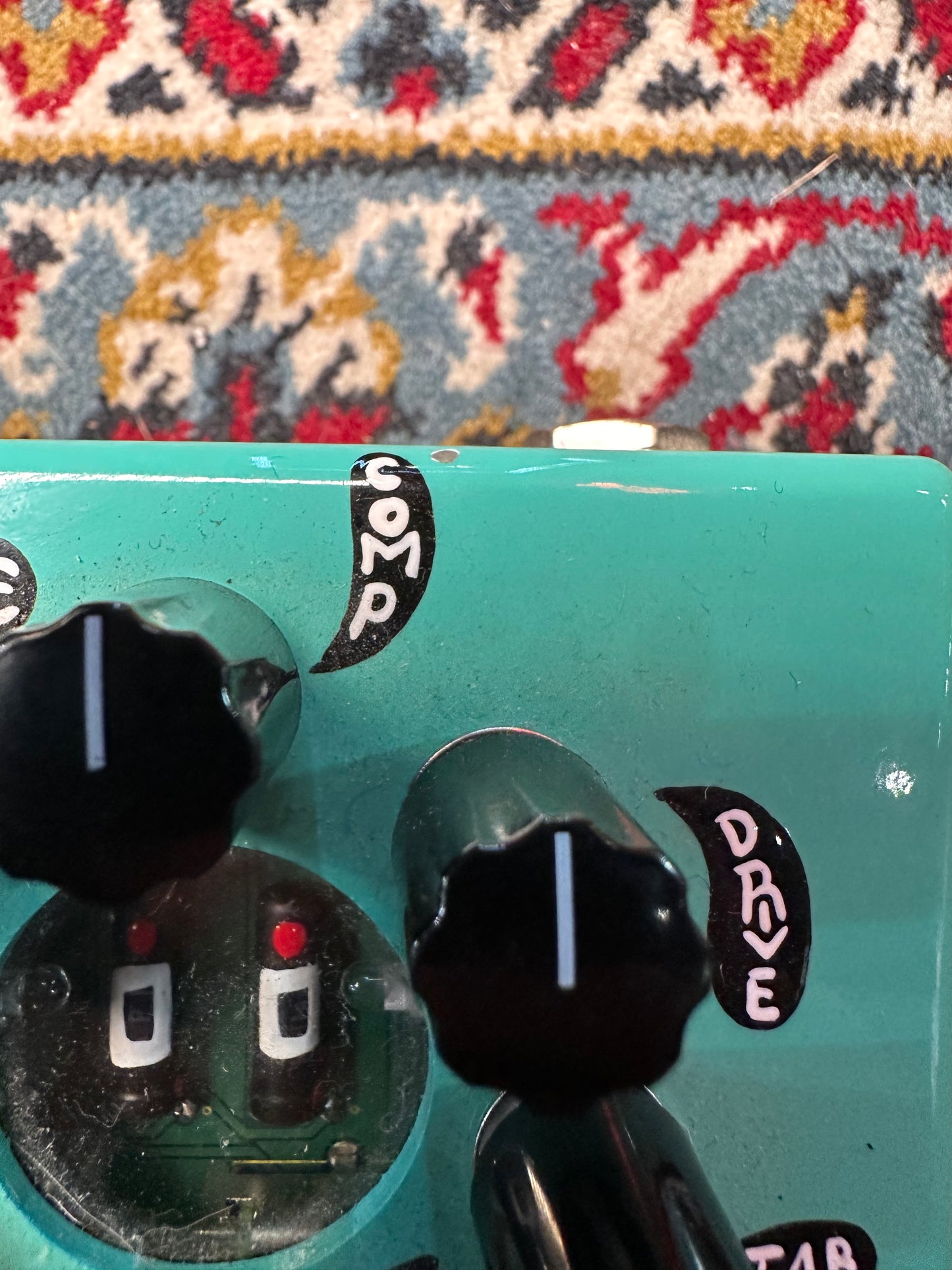 S/H ZVEX Fuzz Factory 7, Hand Painted Fuzz Pedal