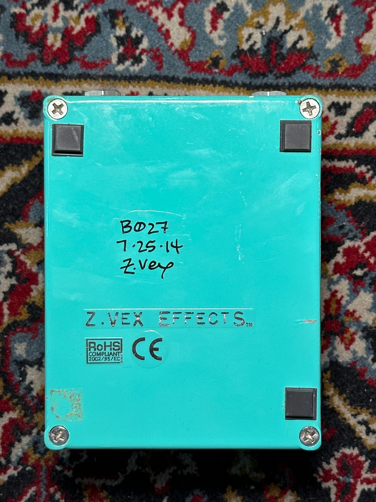 S/H ZVEX Fuzz Factory 7, Hand Painted Fuzz Pedal