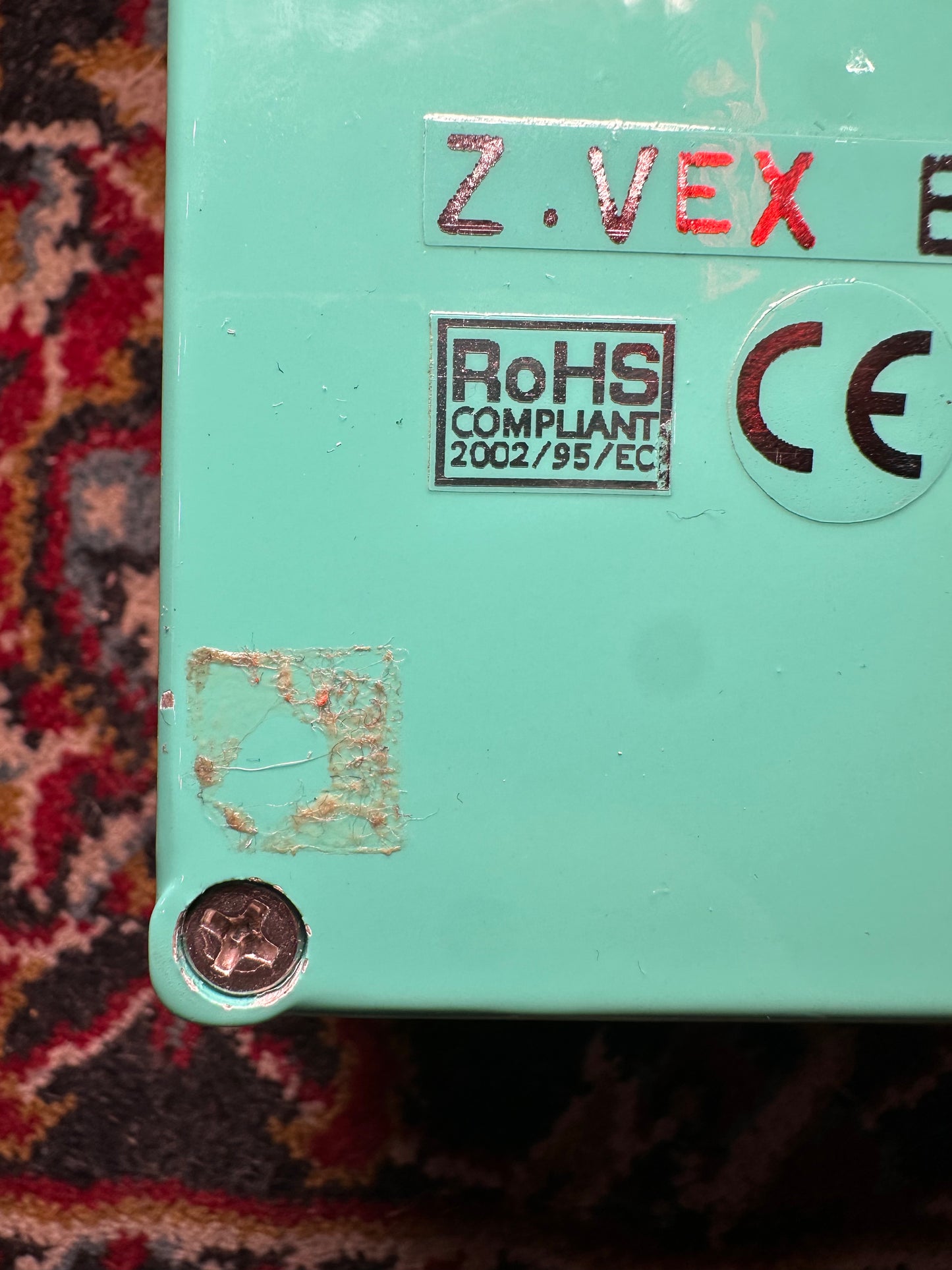 S/H ZVEX Fuzz Factory 7, Hand Painted Fuzz Pedal