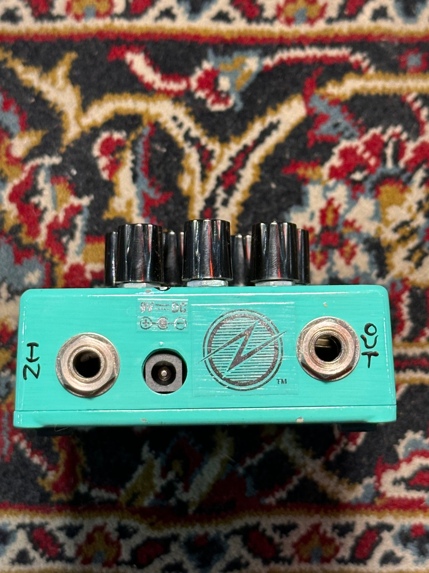 S/H ZVEX Fuzz Factory 7, Hand Painted Fuzz Pedal