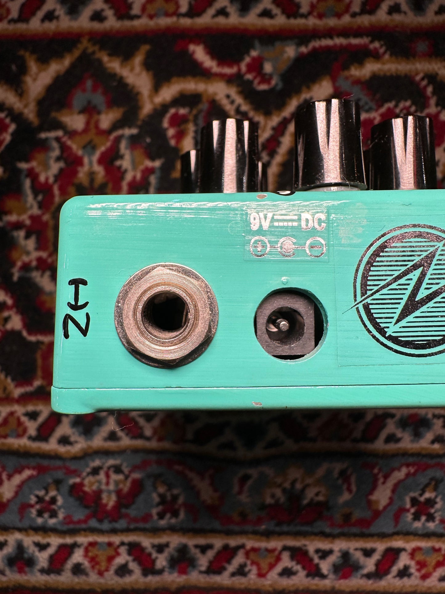 S/H ZVEX Fuzz Factory 7, Hand Painted Fuzz Pedal