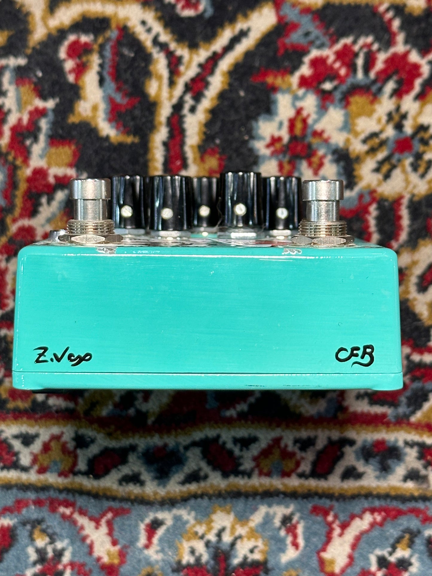 S/H ZVEX Fuzz Factory 7, Hand Painted Fuzz Pedal