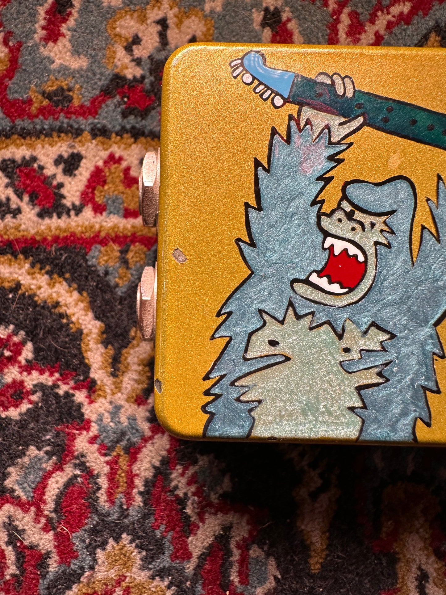 S/H ZVEX Super Hardon, Hand Painted Boost Pedal
