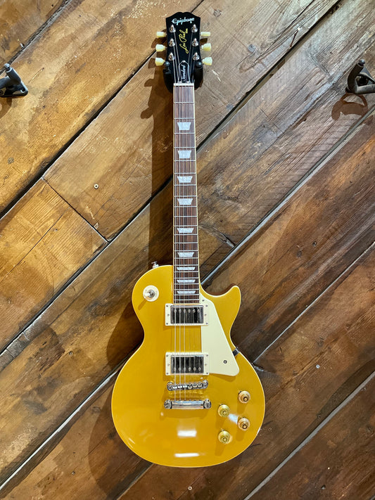 S/H Epiphone Les Paul 50s Standard Goldtop Electric Guitar