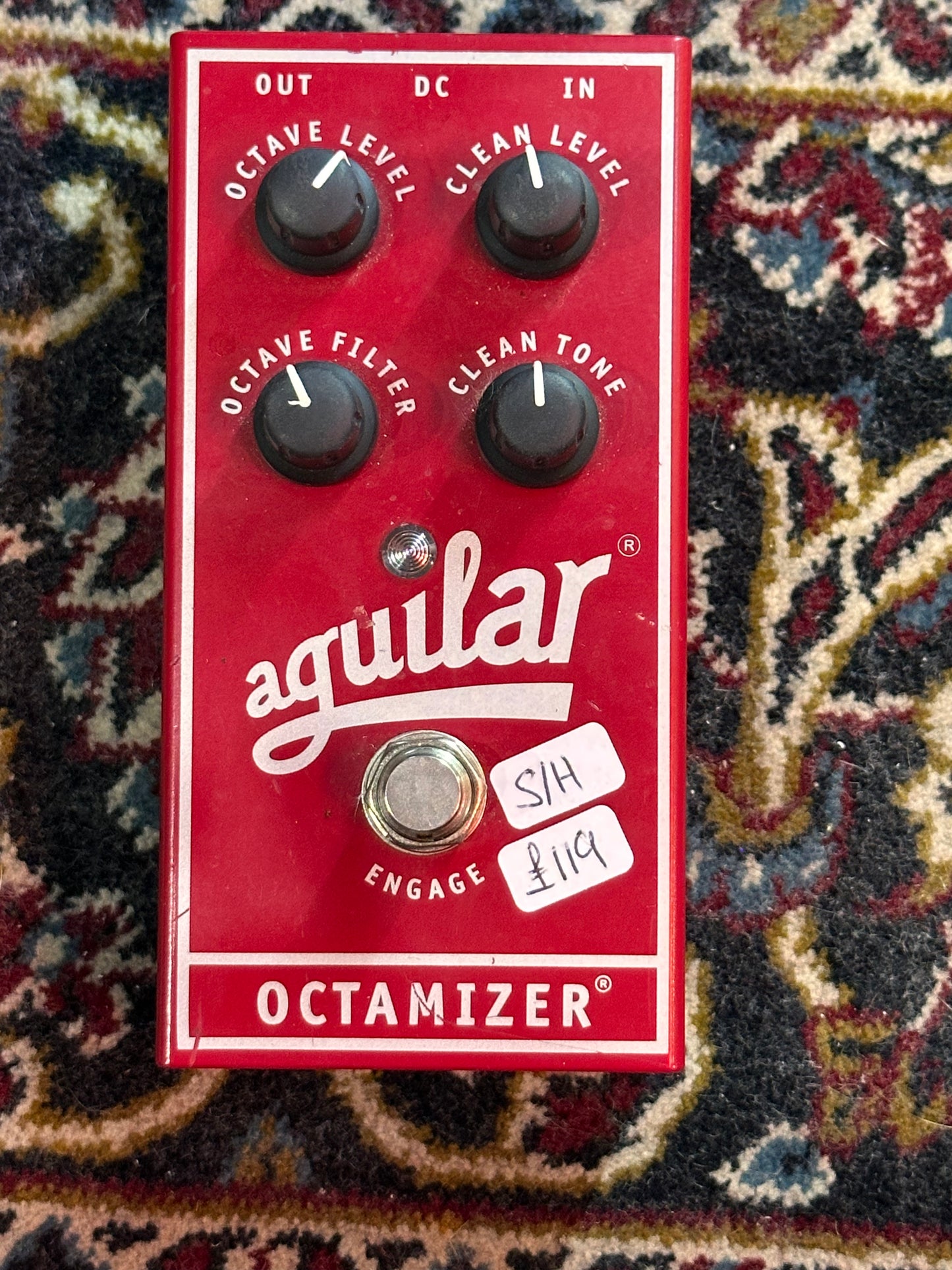 S/H Aguilar OCTAMIZER® Analog Octave Bass Pedal