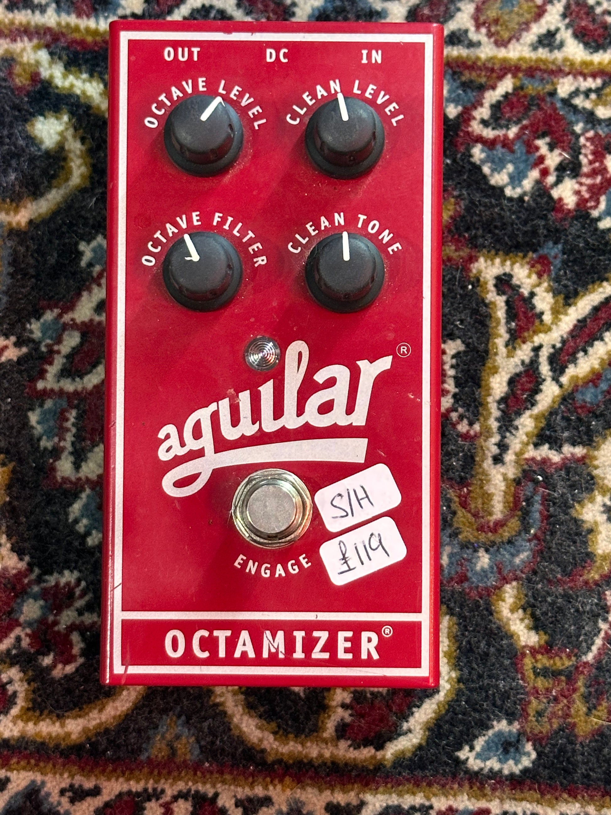 S/H Aguilar OCTAMIZER® Analog Octave Bass Pedal