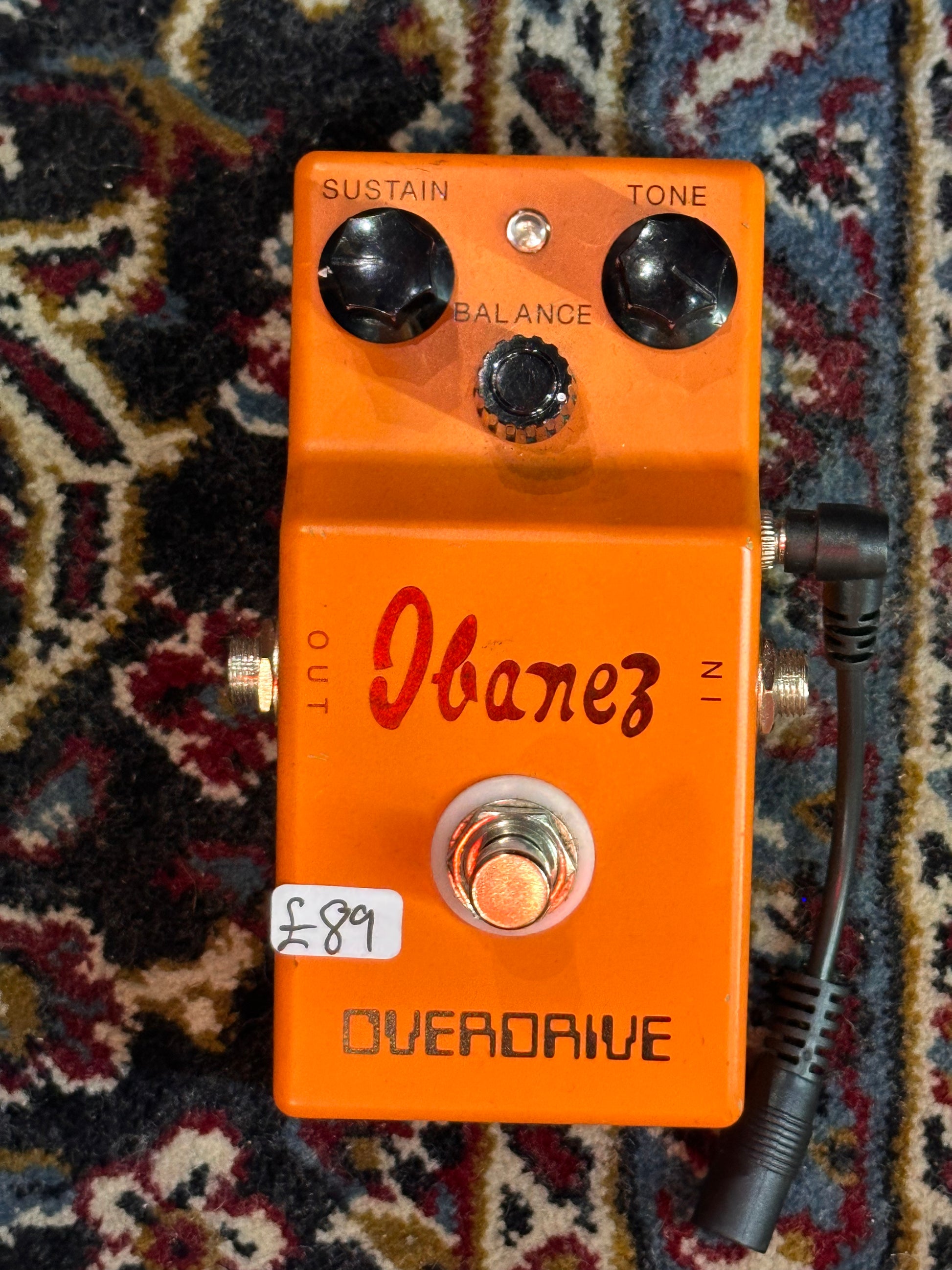 S/H Ibanez OD850 Overdrive Pedal