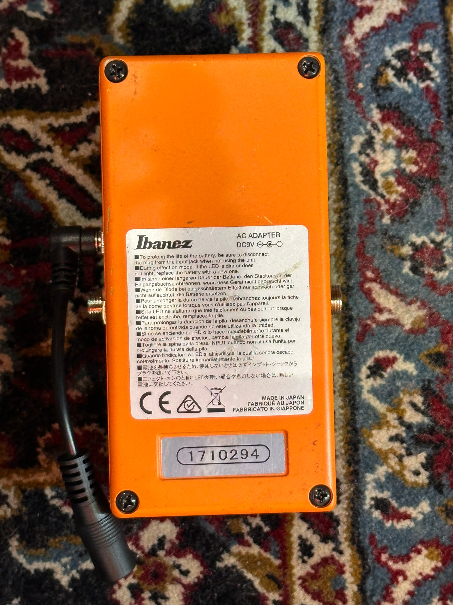S/H Ibanez OD850 Overdrive Pedal