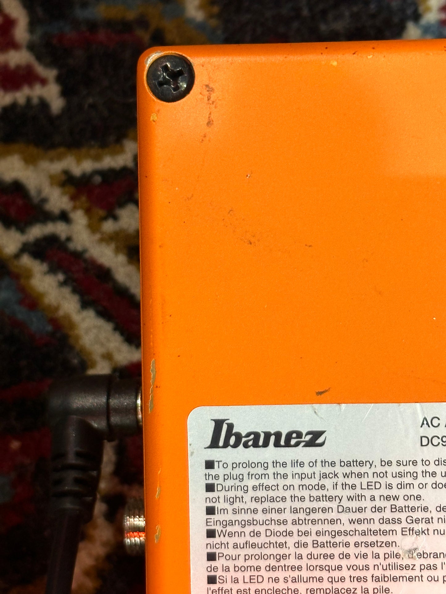 S/H Ibanez OD850 Overdrive Pedal