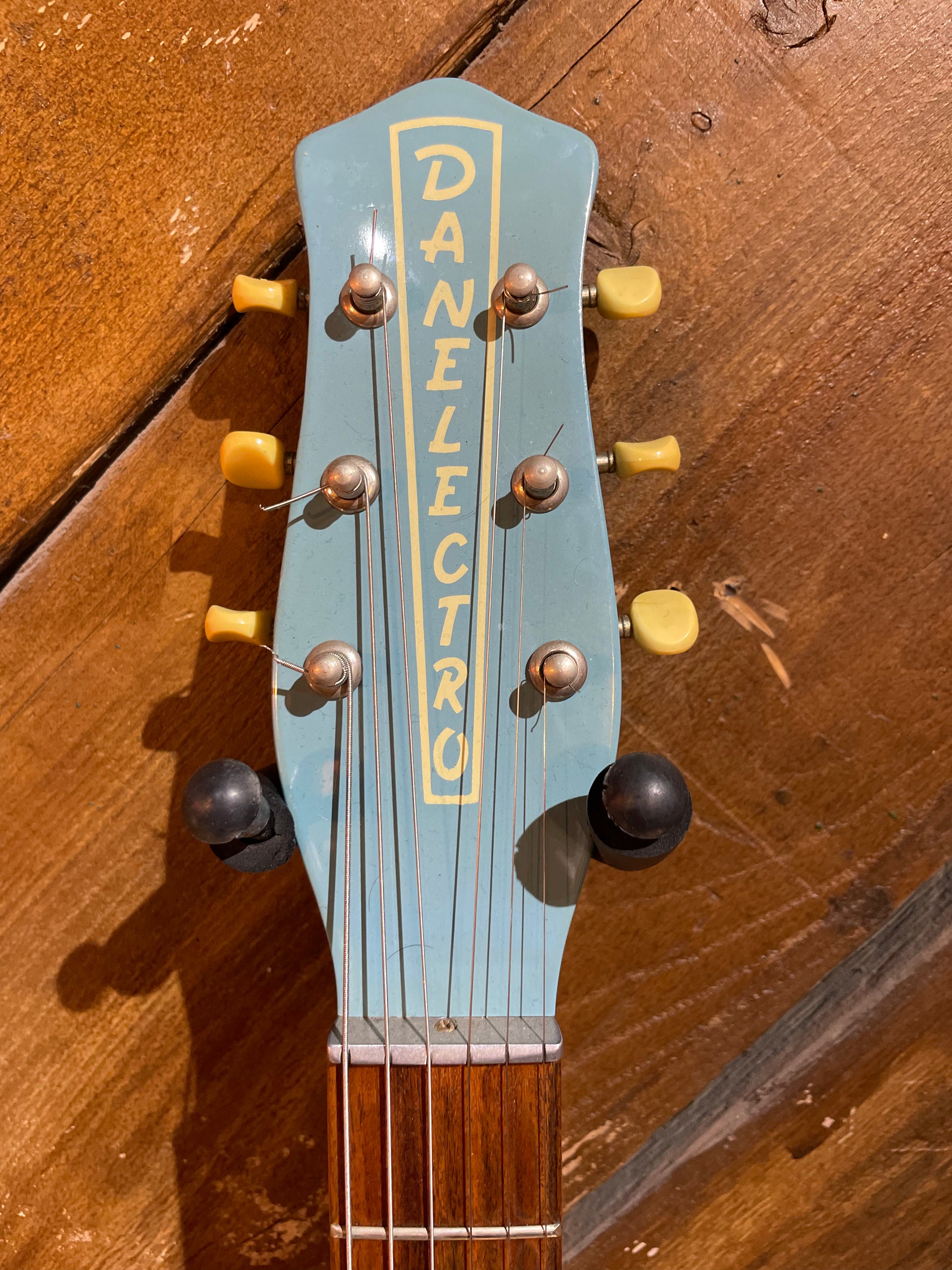 S/H Danelectro U2 ‘56 Electric Guitar, Blue