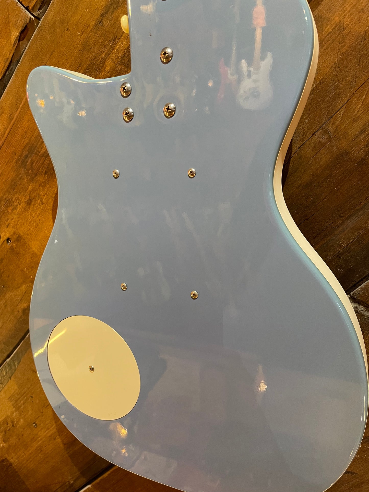 S/H Danelectro U2 ‘56 Electric Guitar, Blue