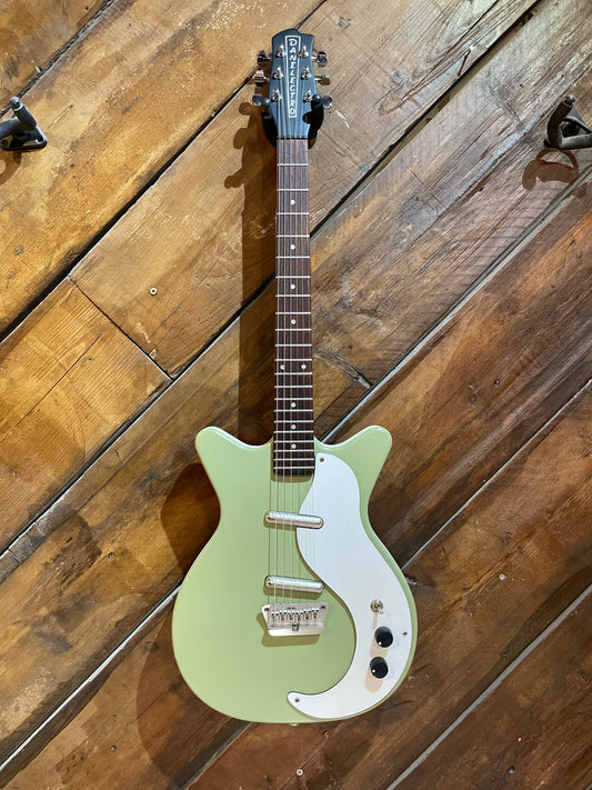 S/H Danelectro DC59 Electric Guitar, Green