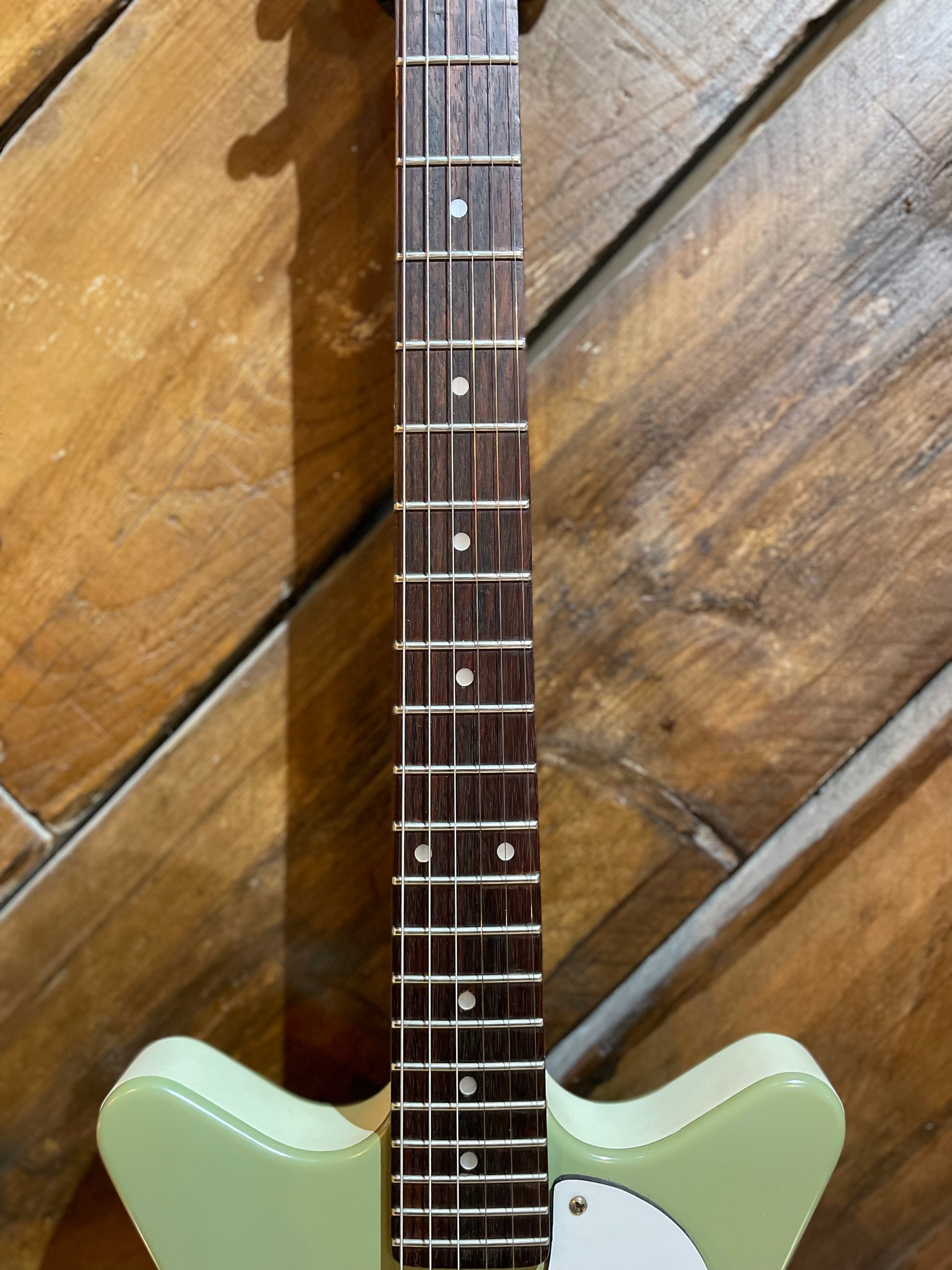 S/H Danelectro DC59 Electric Guitar, Green