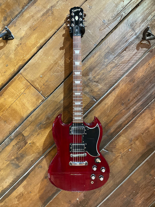 S/H Epiphone SG Standard Electric Guitar, Cherry