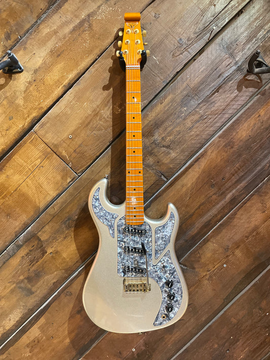 S/H Burns Marquee Electric Guitar, Silver