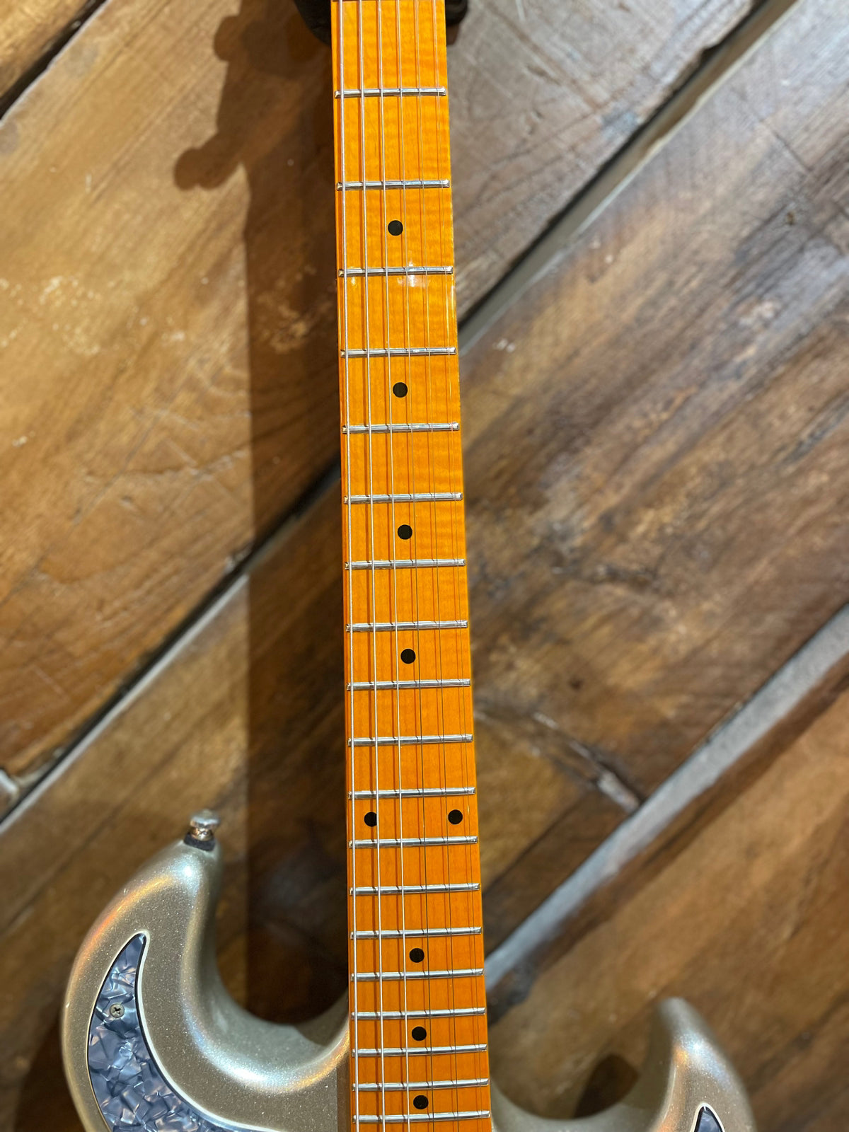 S/H Burns Marquee Electric Guitar, Silver