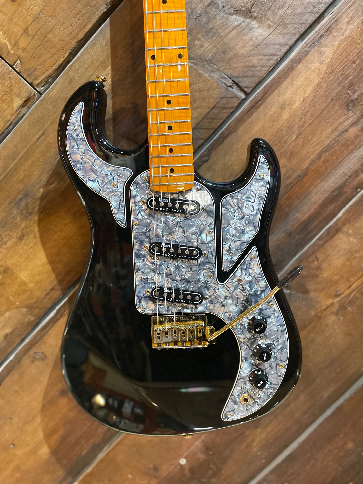 S/H Burns Marquee Electric Guitar, Black