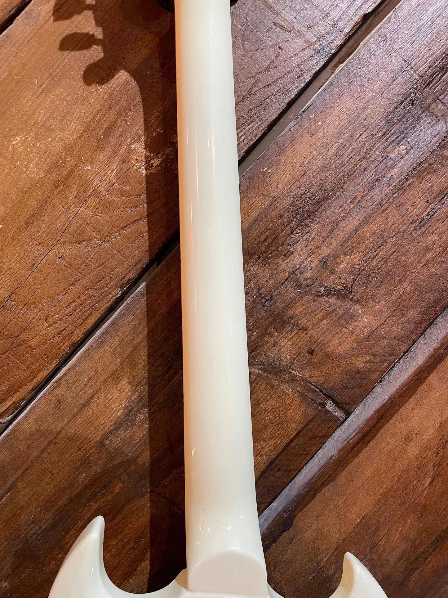 S/H Vintage VS6VW SG Replica Left Handed Electric Guitar, Alpine White