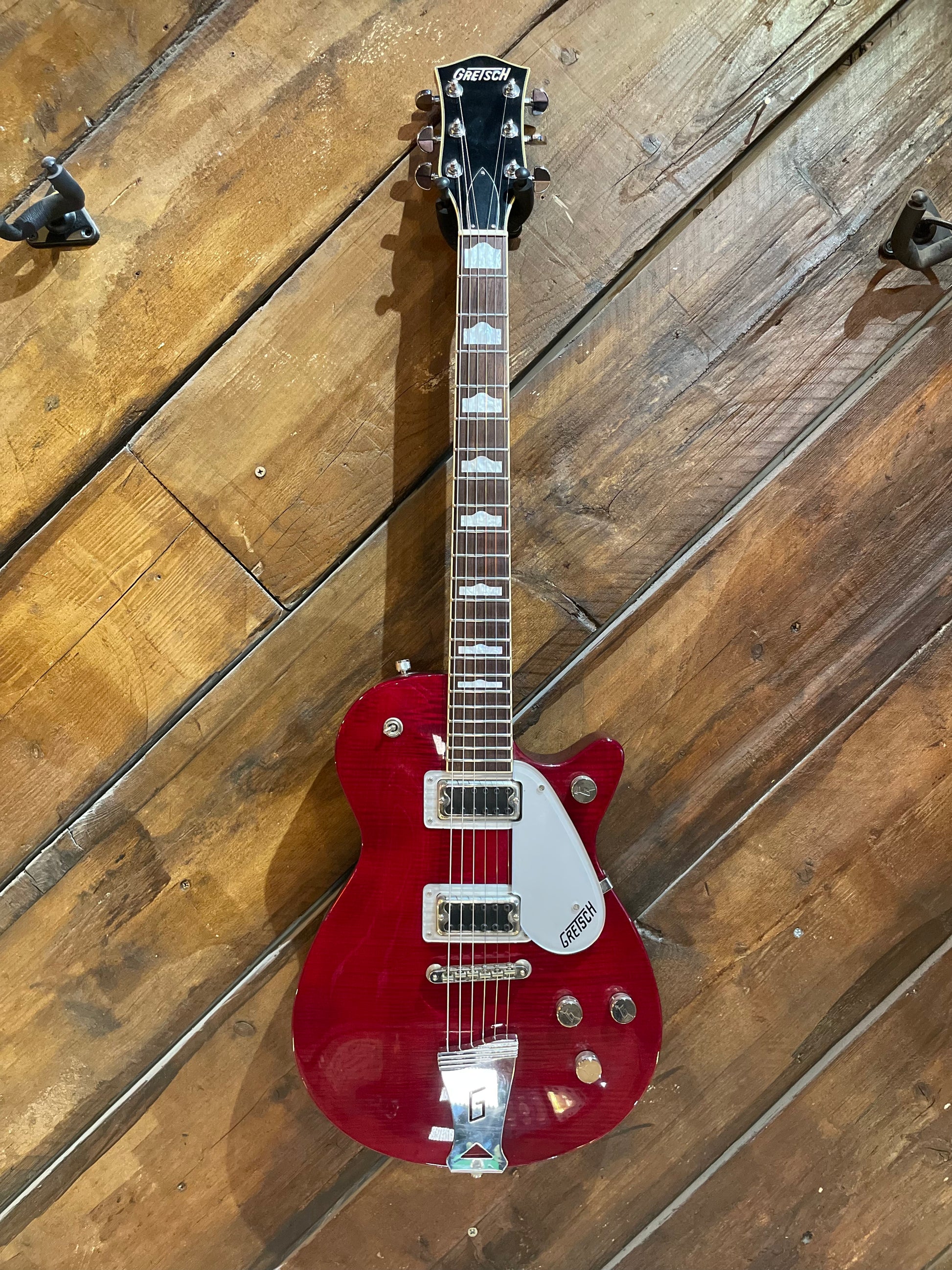 S/H 2001 Gretsch G6114 New Jet, Transparent Red