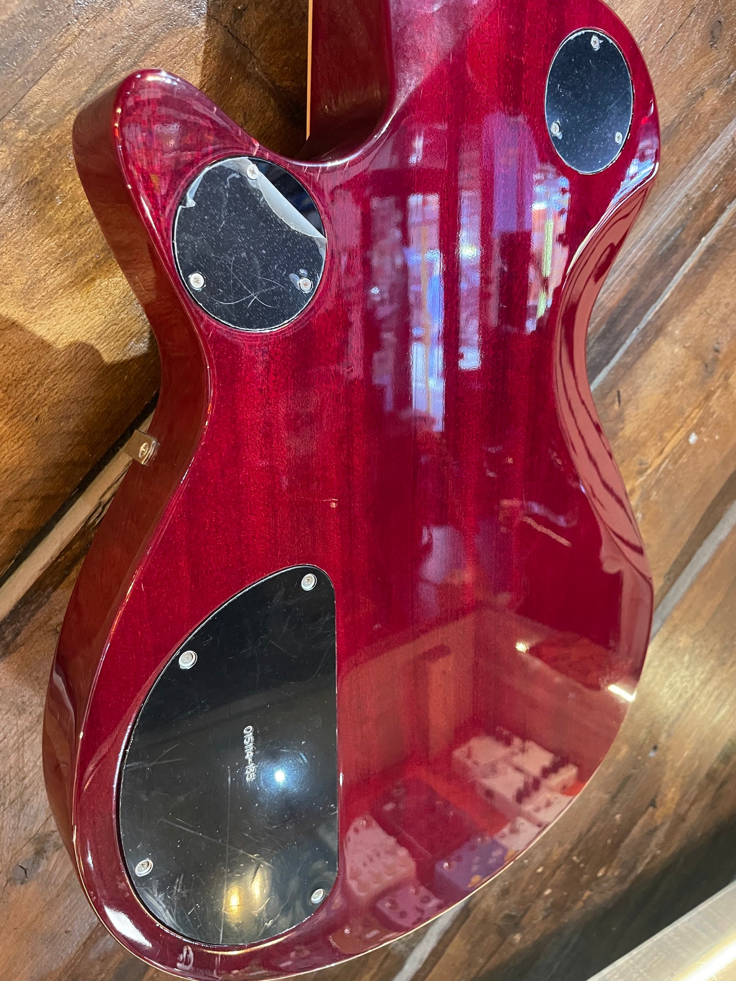 S/H 2001 Gretsch G6114 New Jet, Transparent Red