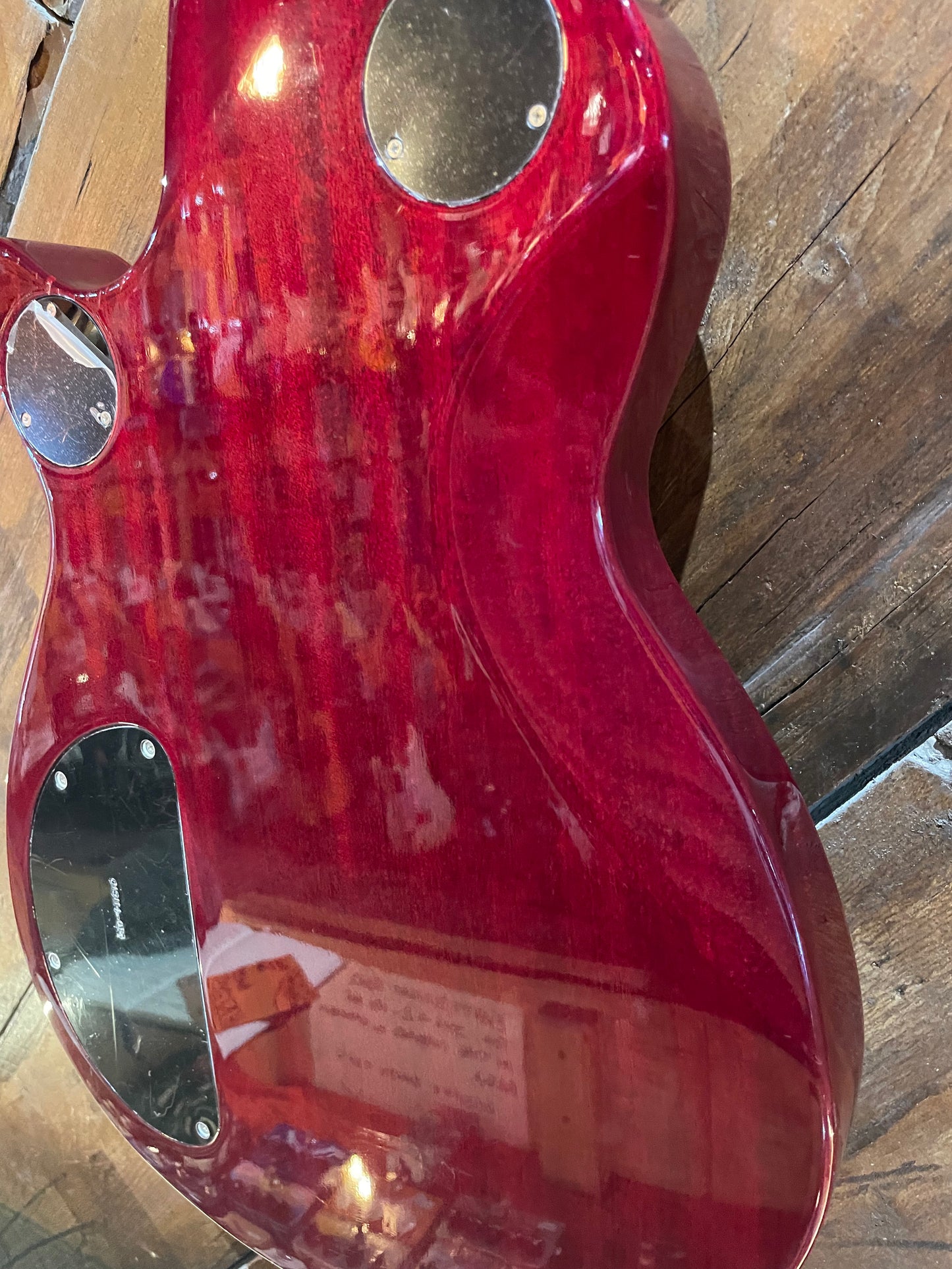 S/H 2001 Gretsch G6114 New Jet, Transparent Red