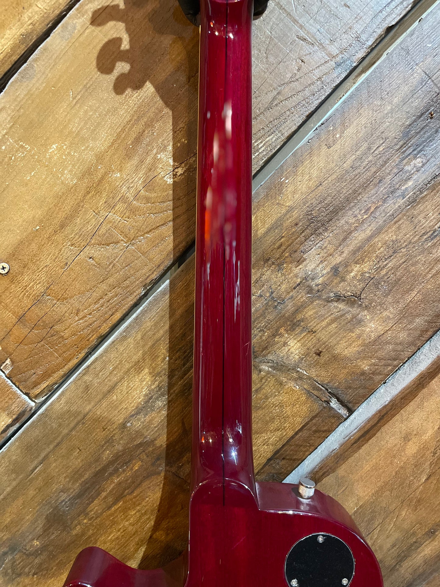 S/H 2001 Gretsch G6114 New Jet, Transparent Red
