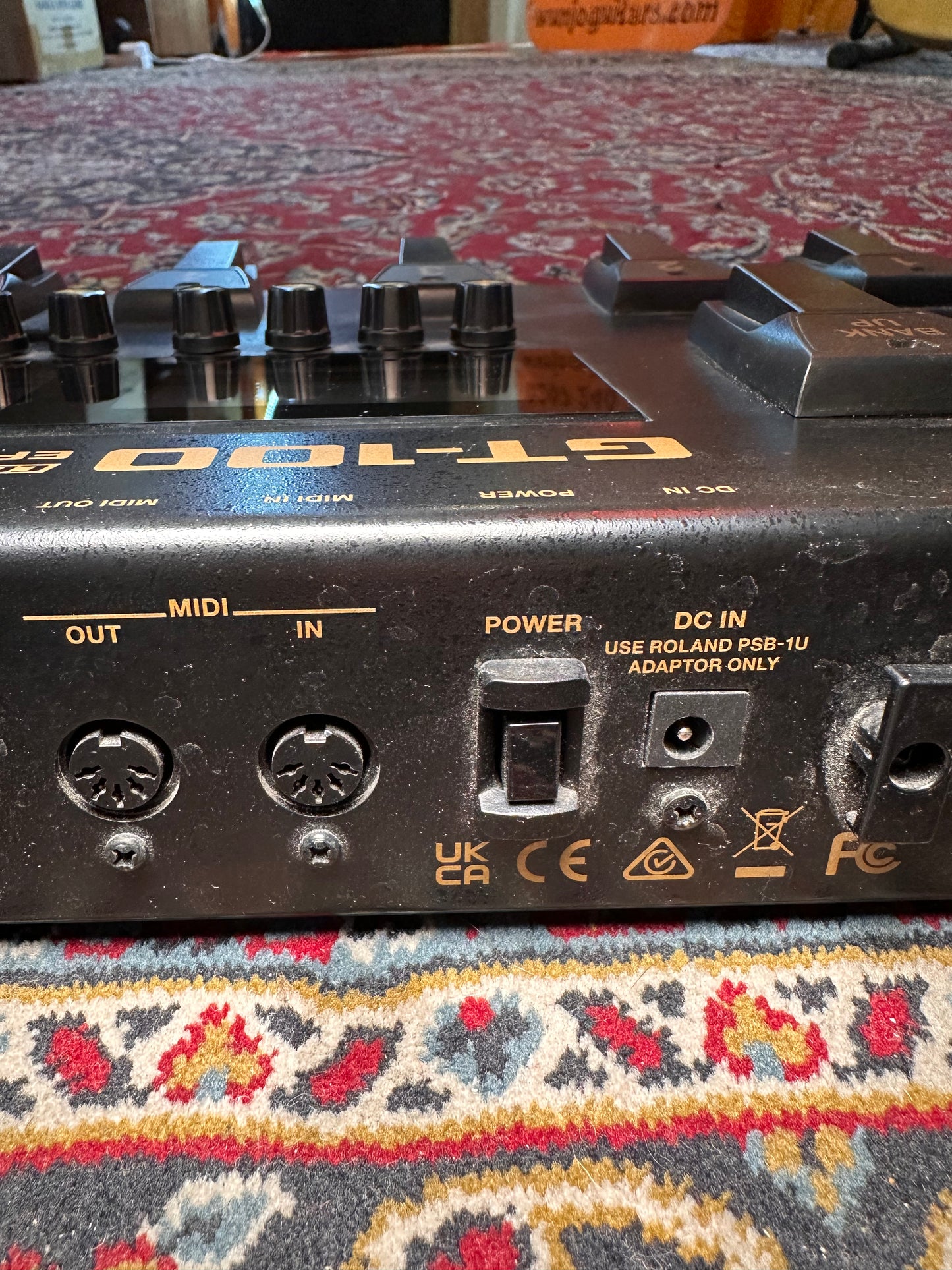 S/H Boss GT-100 COSM Amp Effects Processor
