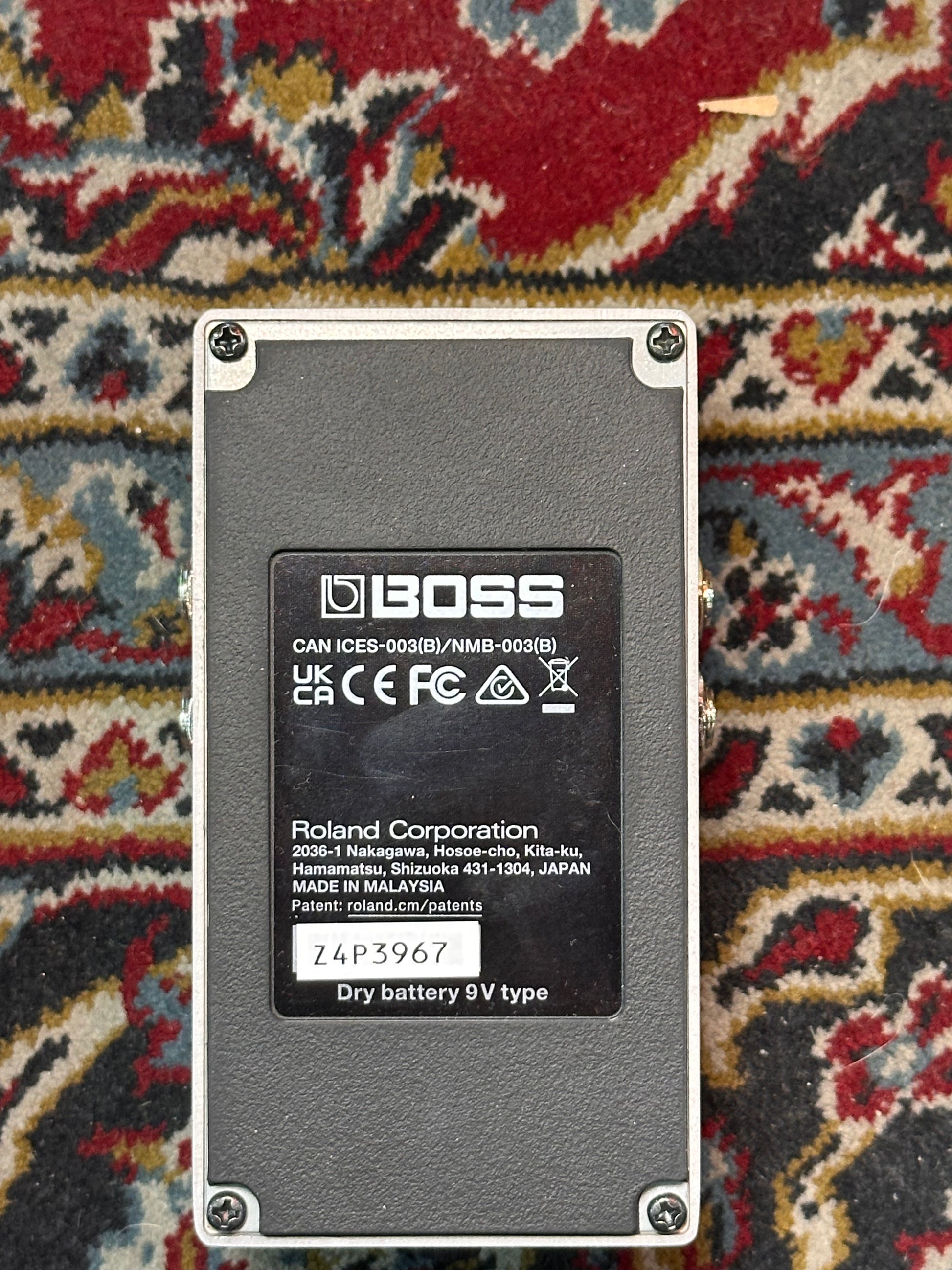 S/H BOSS TE-2 Tera Echo Adaptive Delay Pedal