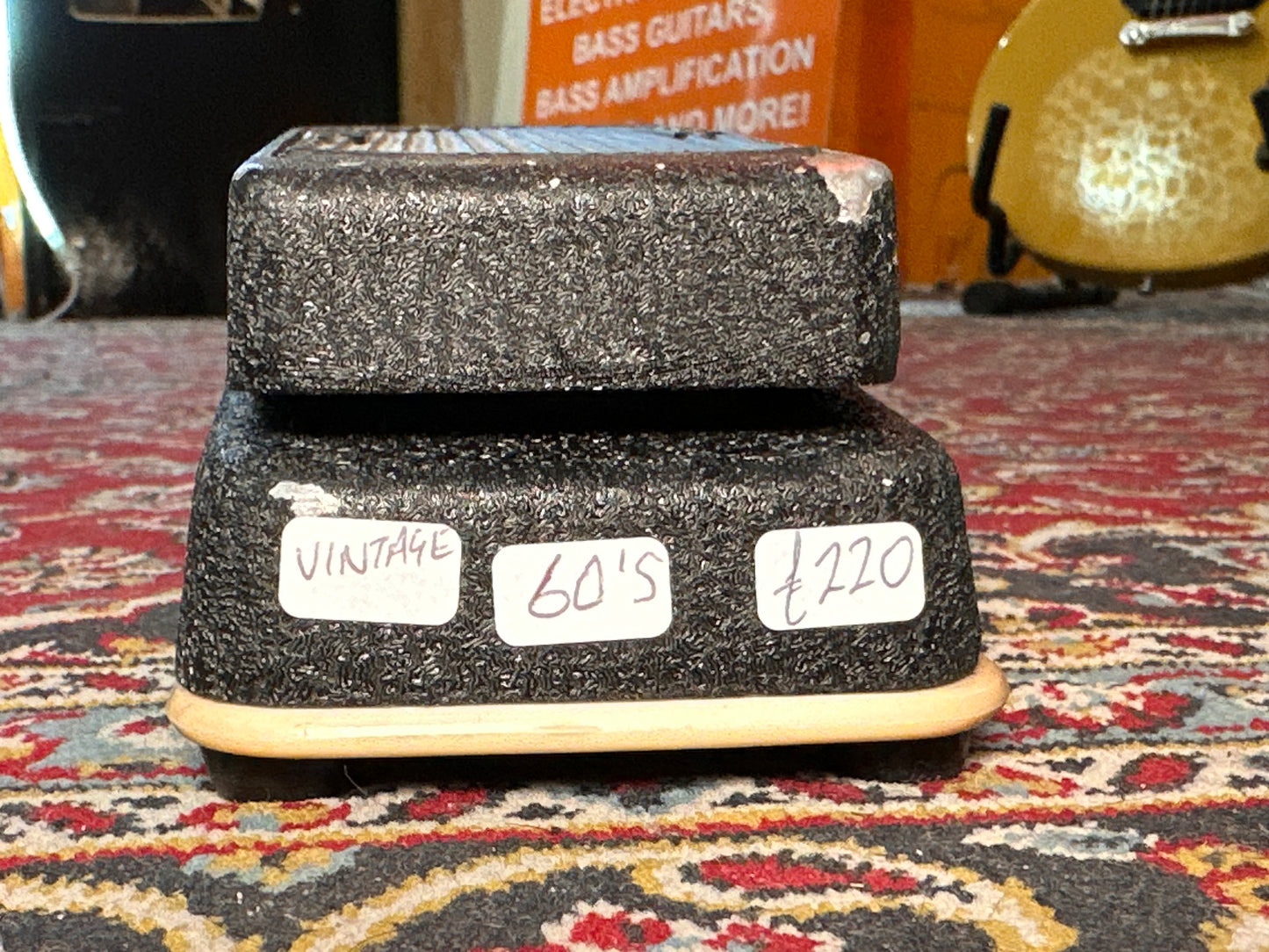 S/H Vintage '60s Dunlop Bass Cry Baby Wah