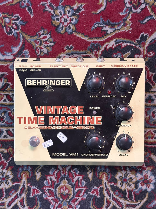 S/H Behringer Vintage Time Machine, Modulation/Delay Pedal