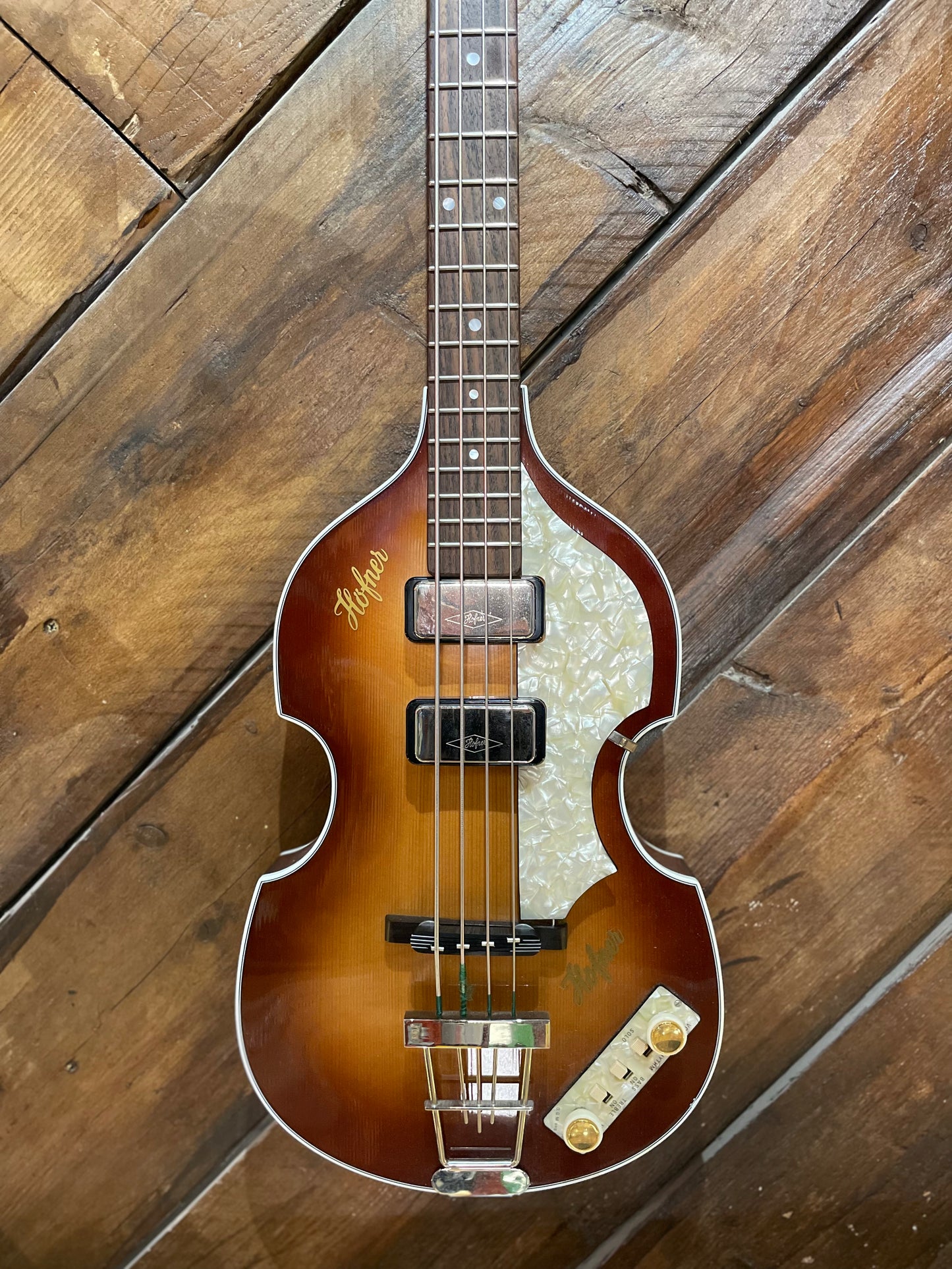 S/H 1995 Hofner 500/1 Cavern Bass, Sunburst