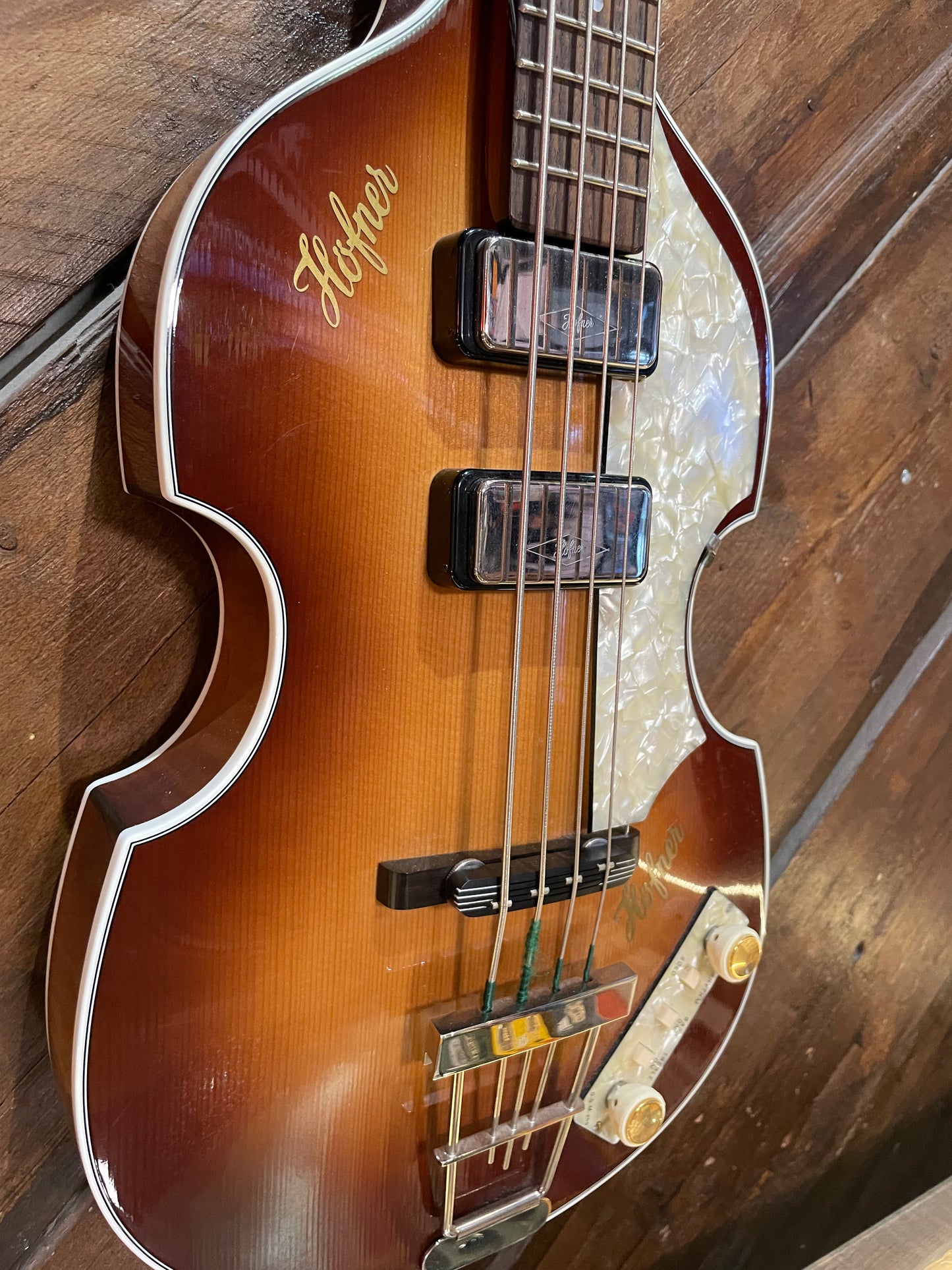 S/H 1995 Hofner 500/1 Cavern Bass, Sunburst