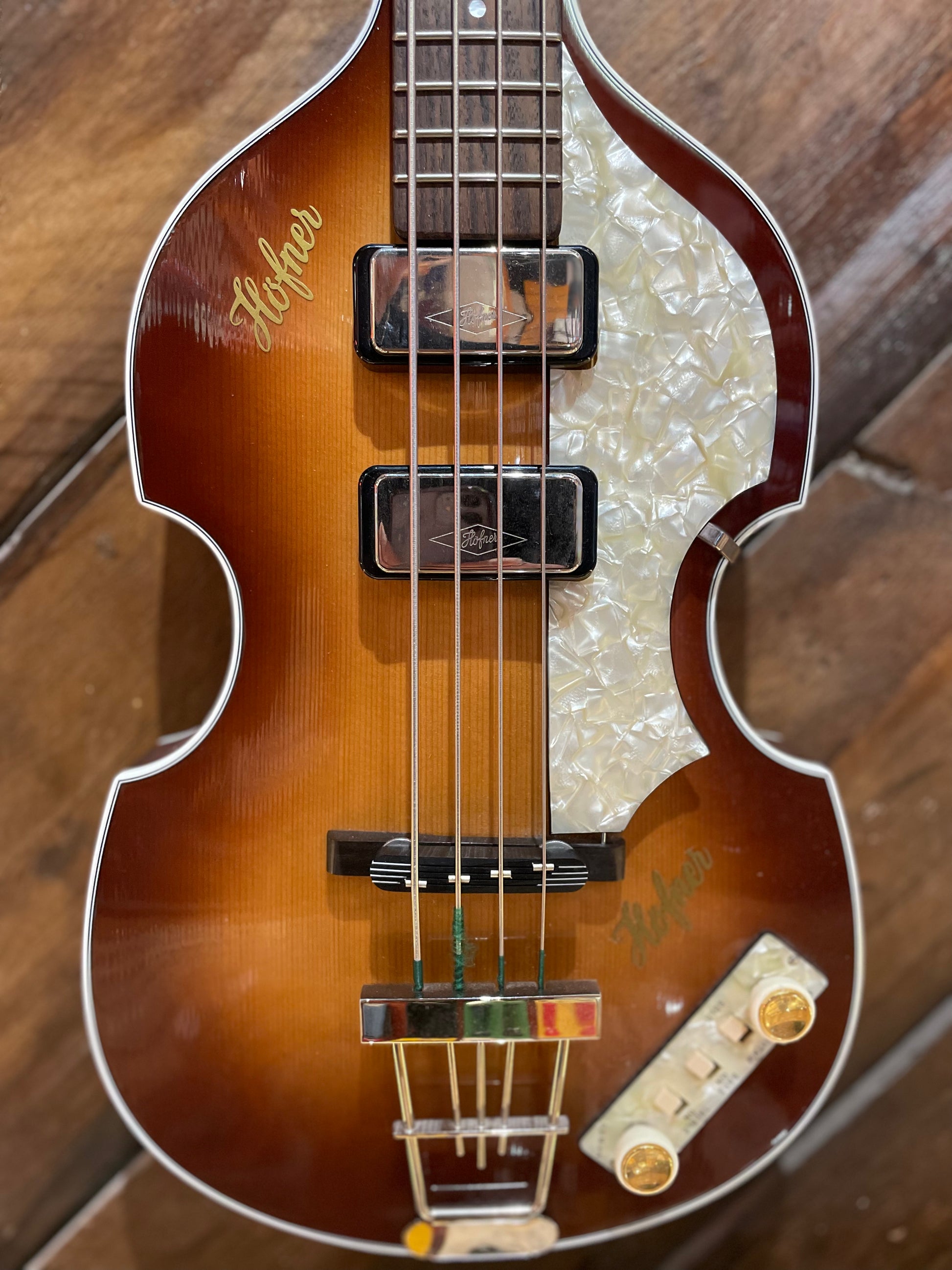 S/H 1995 Hofner 500/1 Cavern Bass, Sunburst