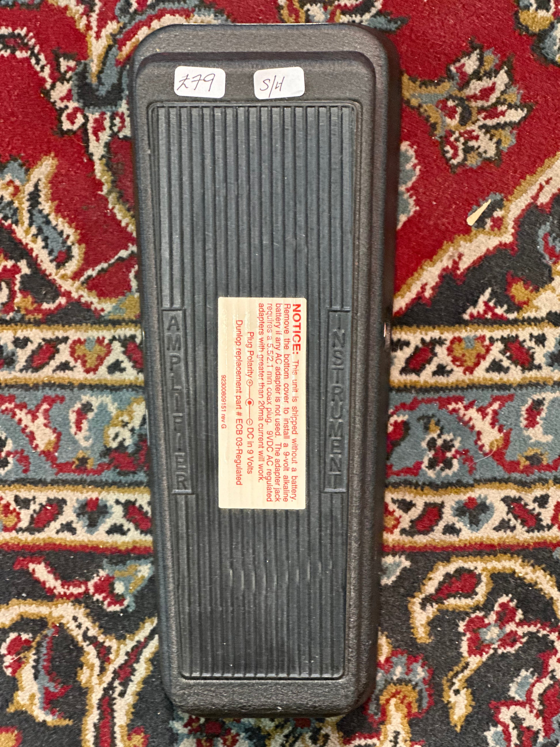 S/H Dunlop GCB-95 Cry Baby Wah