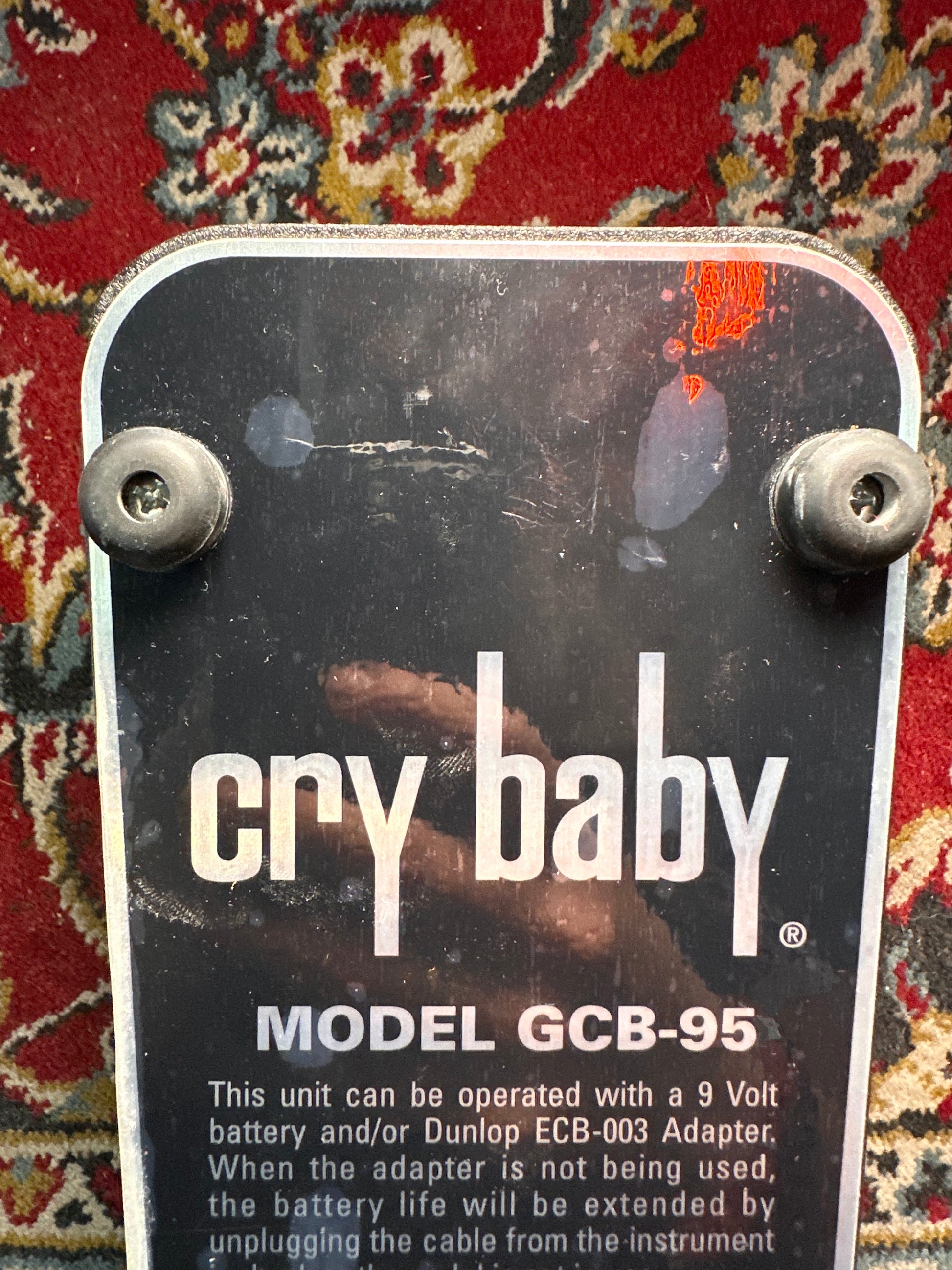 S/H Dunlop GCB-95 Cry Baby Wah